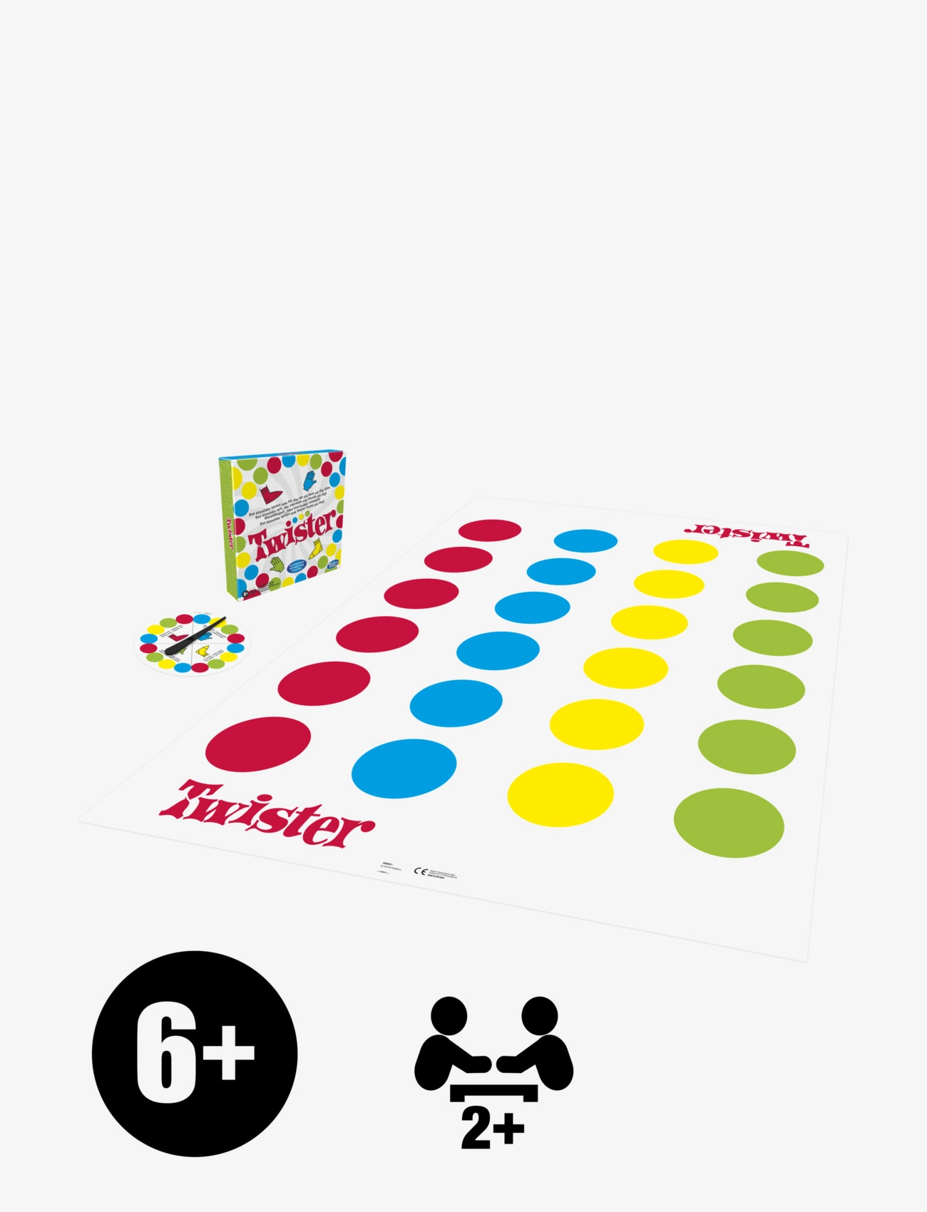 Hasbro Gaming - Twister Twister game - aktiiviset pelit - multi coloured - 2