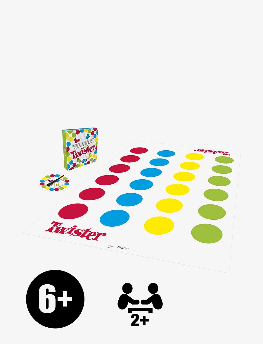 Hasbro Gaming - Twister Twister game - active games - multi coloured - 2