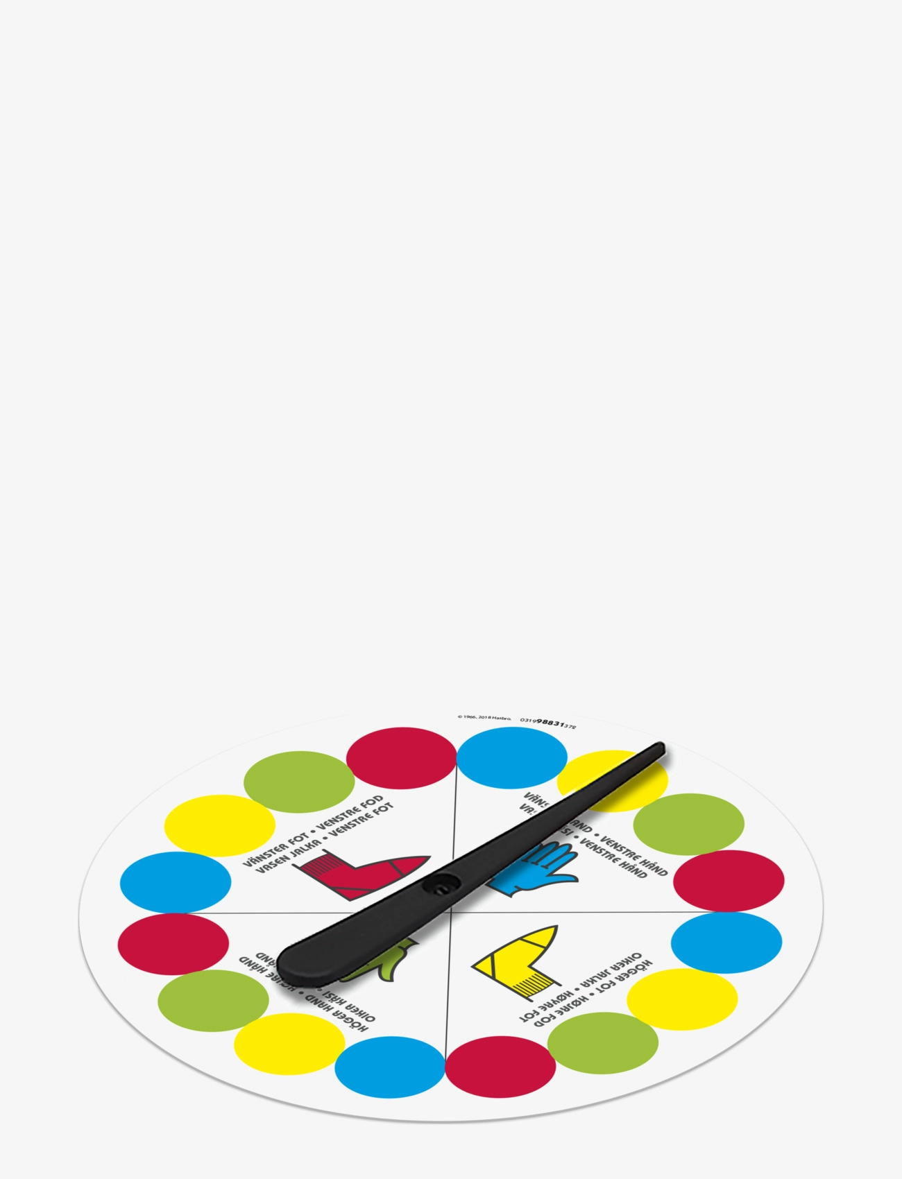 Hasbro Gaming - Twister Twister game - aktiiviset pelit - multi coloured - 3