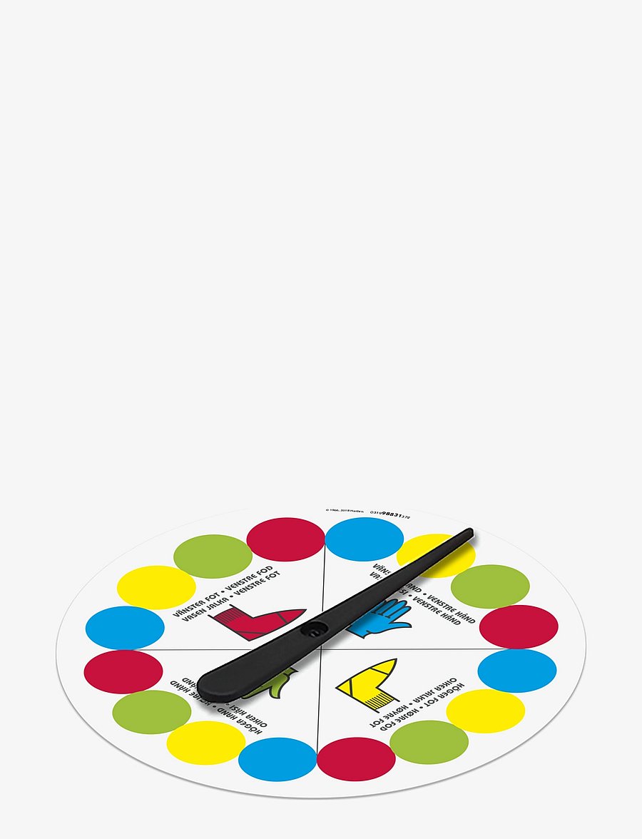 Hasbro Gaming - Twister Twister game - active games - multi coloured - 3