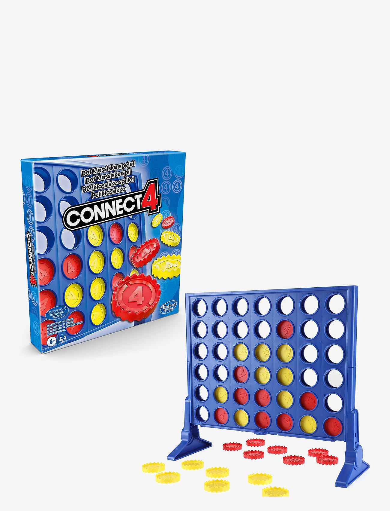 Hasbro Gaming - Connect 4 Board game War - lærerike spill - multi coloured - 1
