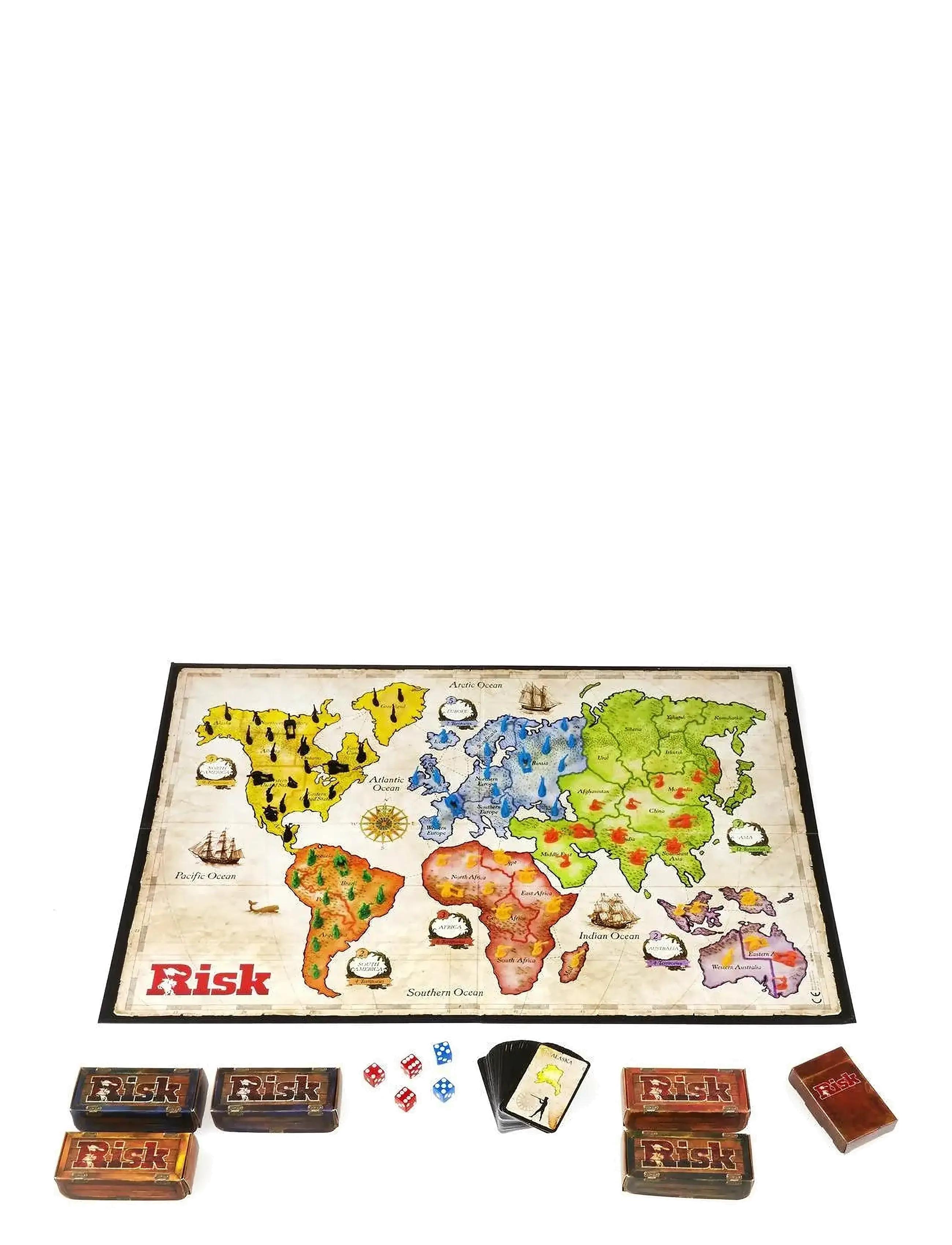 Hasbro Gaming Risk Board game War - Vintererbjudanden - MULTI COLOURED / multi