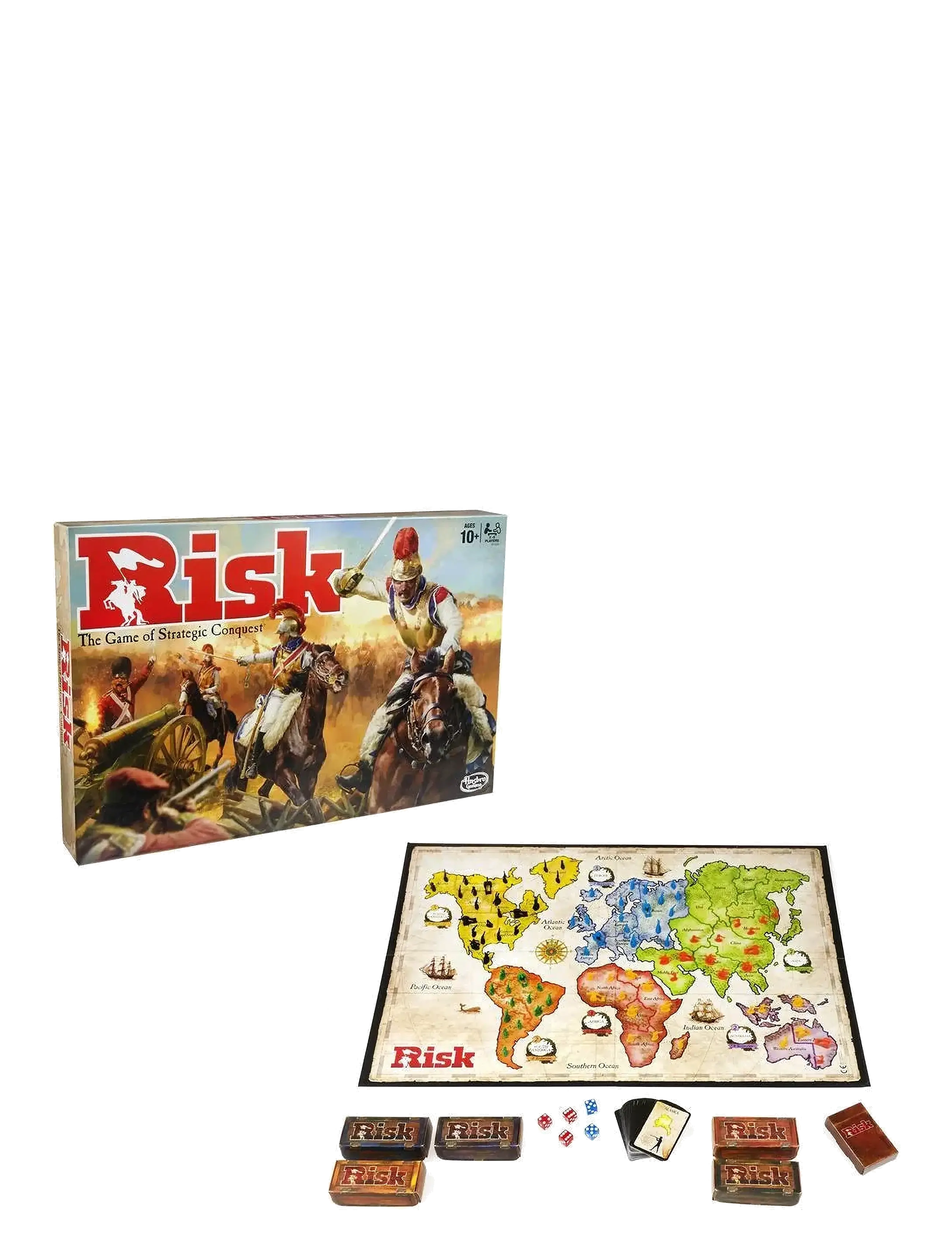 Hasbro Gaming - Risk Board game War - brætspil - multi coloured - 3