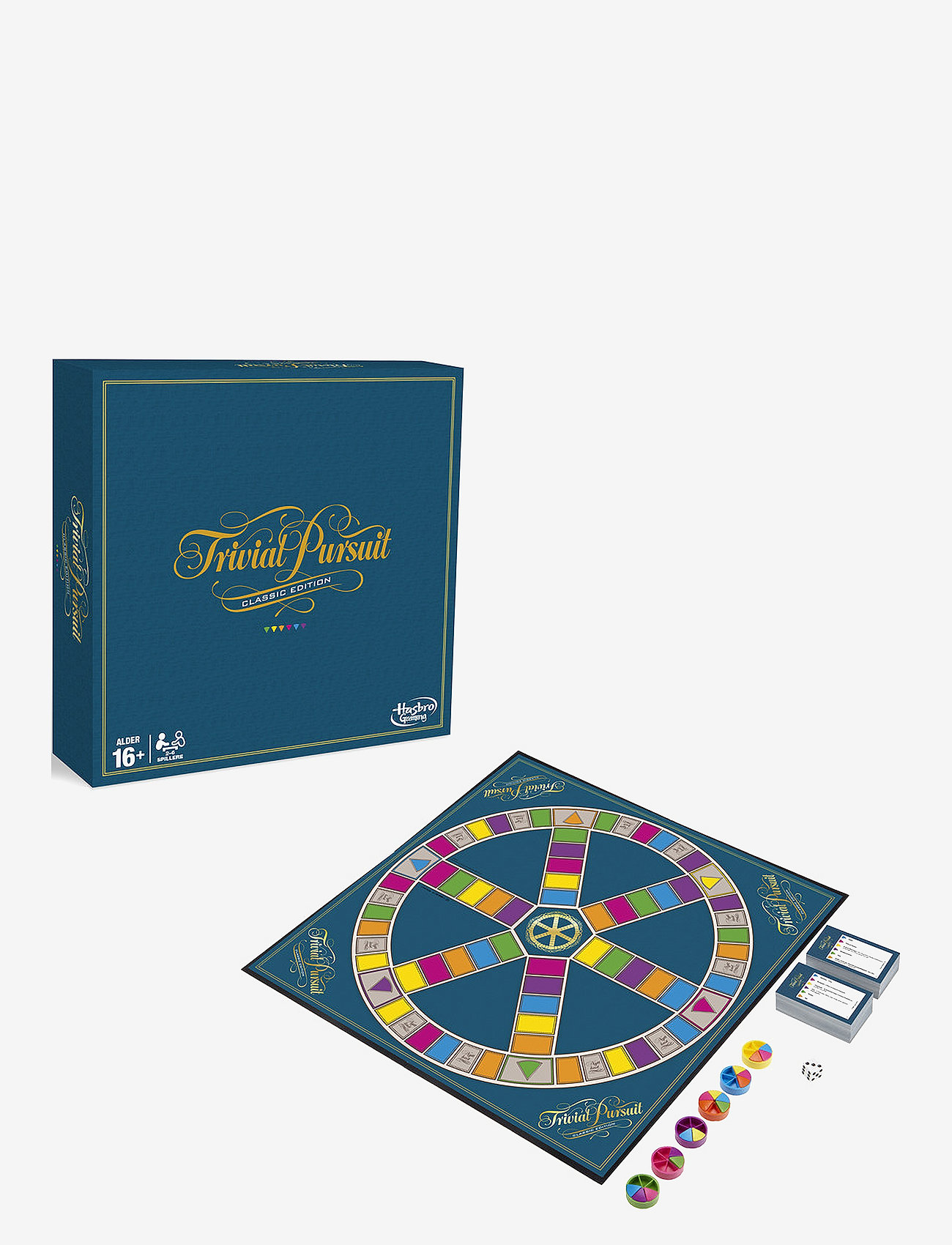 Hasbro Gaming - Trivial Pursuit Game: Classic Edition Board game Educational - brætspil - multi coloured - 0