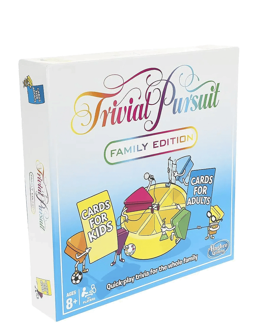 Hasbro Gaming - Trivial Pursuit Family Edition Board game Trivia - aktive spil - multi coloured - 1