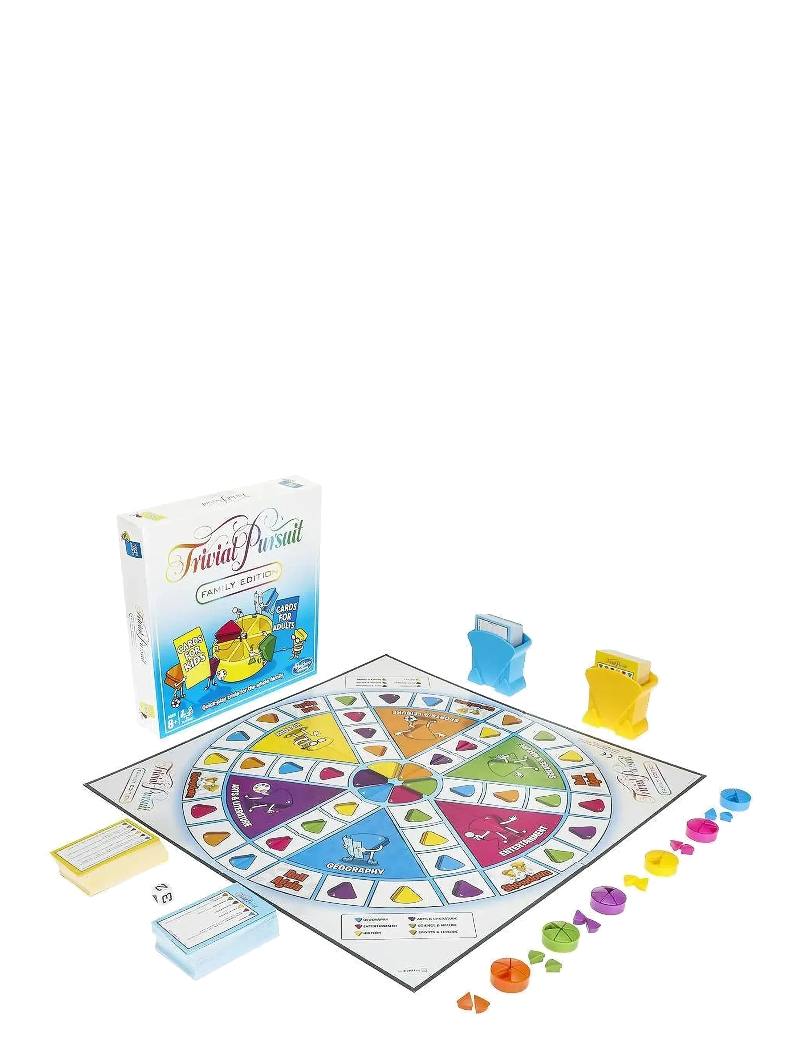 Hasbro Gaming - Trivial Pursuit Family Edition Board game Trivia - aktive spil - multi coloured - 2