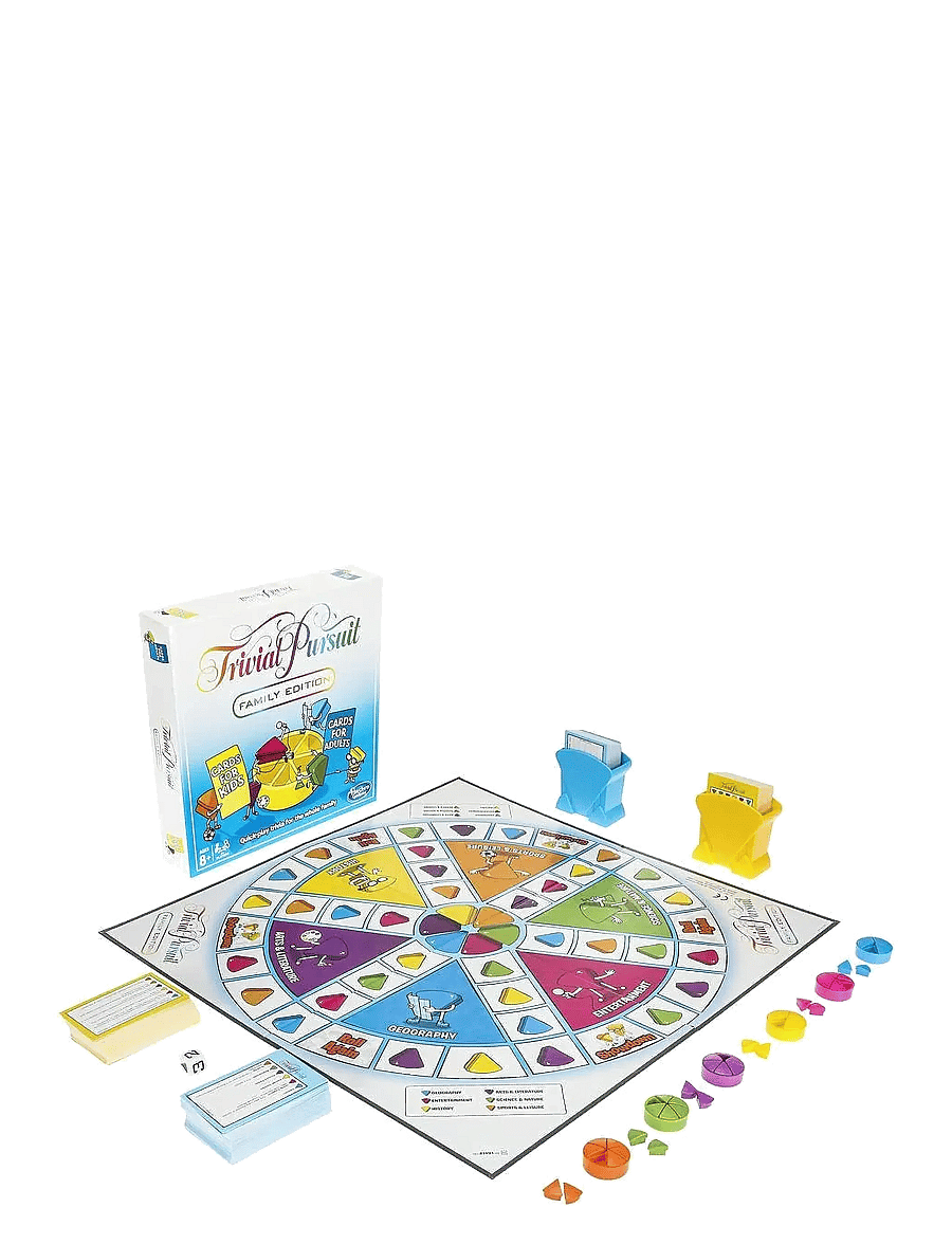 Hasbro Gaming - Trivial Pursuit Family Edition Board game Trivia - aktive spil - multi coloured - 2