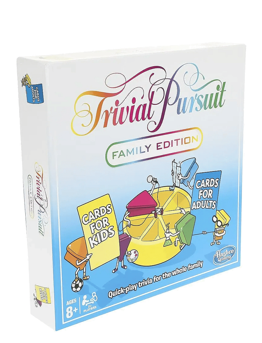Hasbro Gaming - Trivial Pursuit Family Edition - active games - multi coloured - 0