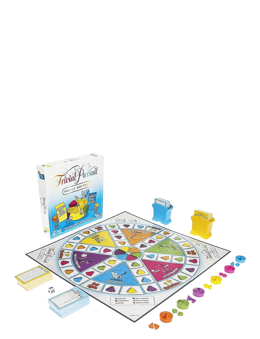 Hasbro Gaming - Trivial Pursuit Family Edition - active games - multi coloured - 1