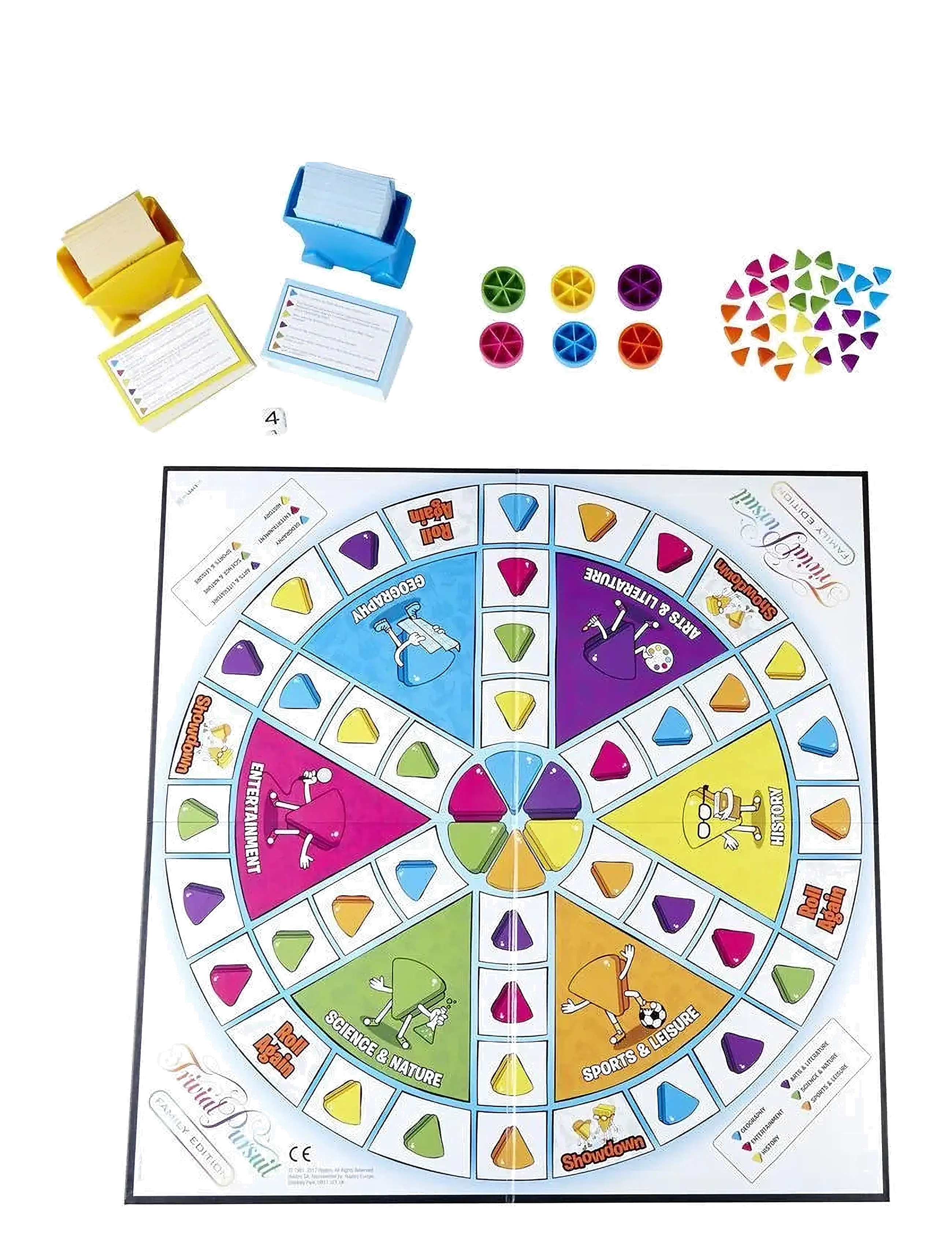 Hasbro Gaming - Trivial Pursuit Family Edition - aktiiviset pelit - multi coloured - 3