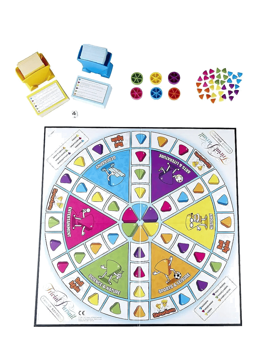Hasbro Gaming - Trivial Pursuit Family Edition - active games - multi coloured - 2