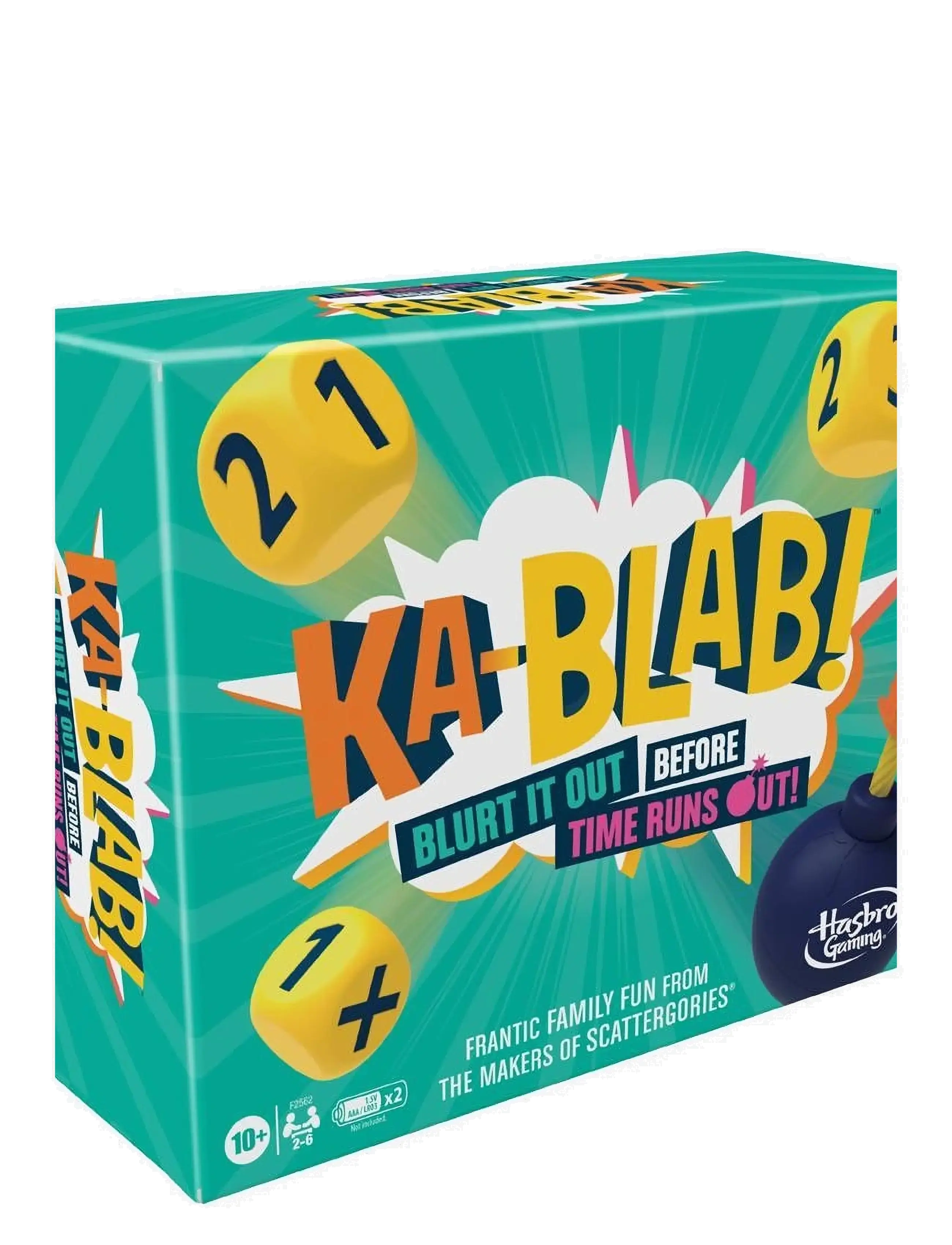 Hasbro Gaming Ka-Blab! Party Card Game, Børn, Active Spil, Multi/mønstret, Str: FINNISH/SWEDISH