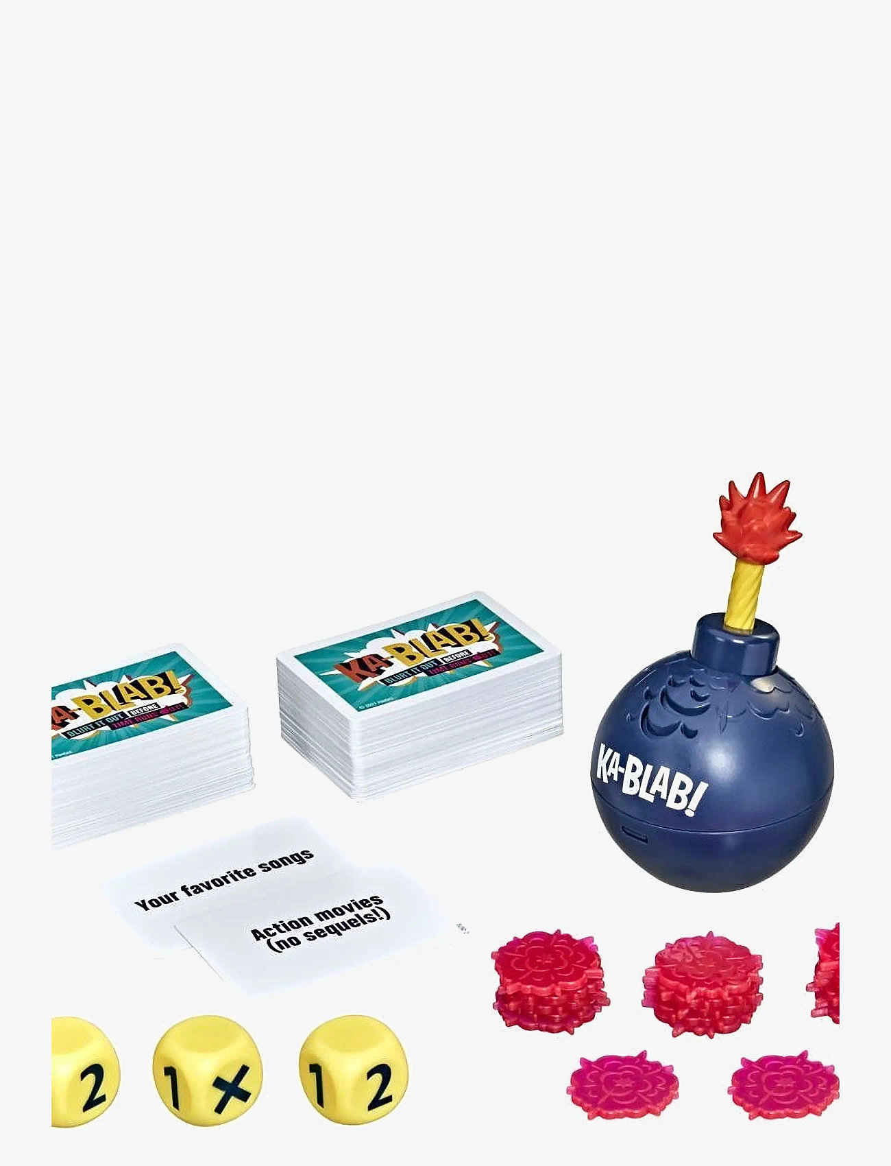 Hasbro Gaming - Ka-Blab! Party card game - aktive spil - multi-color - 1