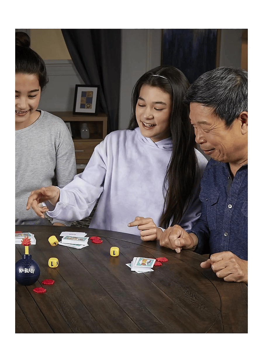 Hasbro Gaming - Ka-Blab! Party card game - aktiva spel - multi-color - 3