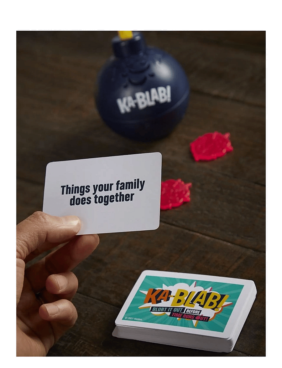 Hasbro Gaming - Ka-Blab! Party card game - aktiva spel - multi-color - 5