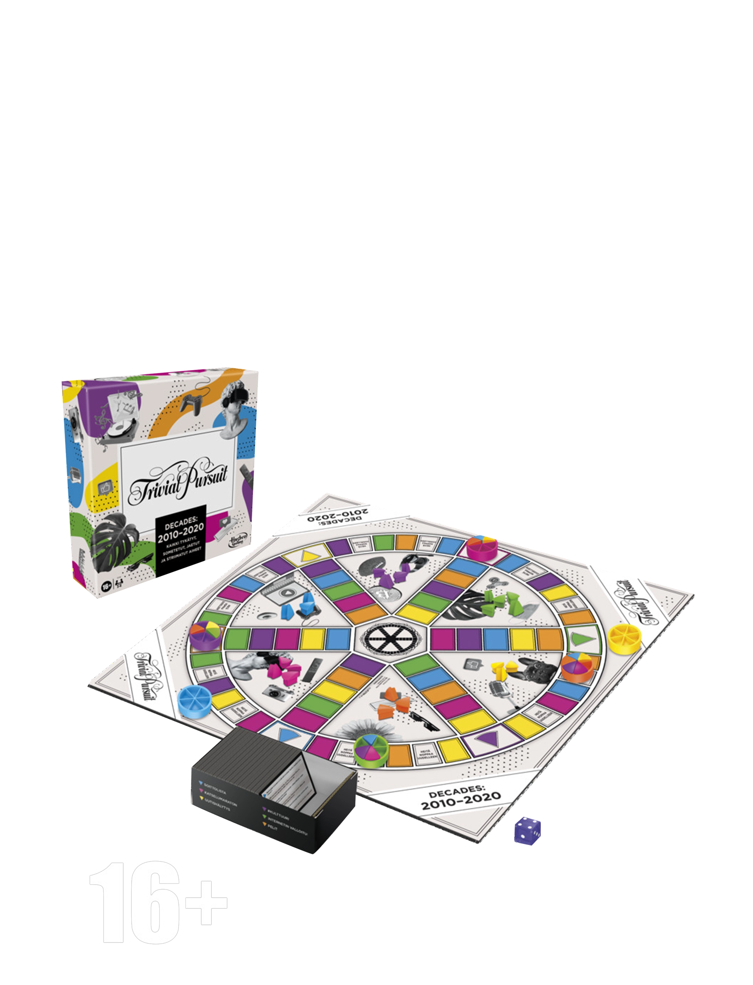 Hasbro Gaming - Trivial Pursuit Decades 2010 to 2020 Board game Trivia - lautapelit - multi coloured - 2
