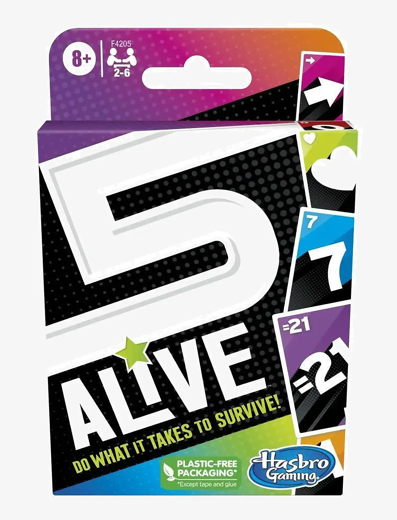 Hasbro Gaming - F4205 5 Alive Card Game Collectible - kortspel - multi coloured - 0