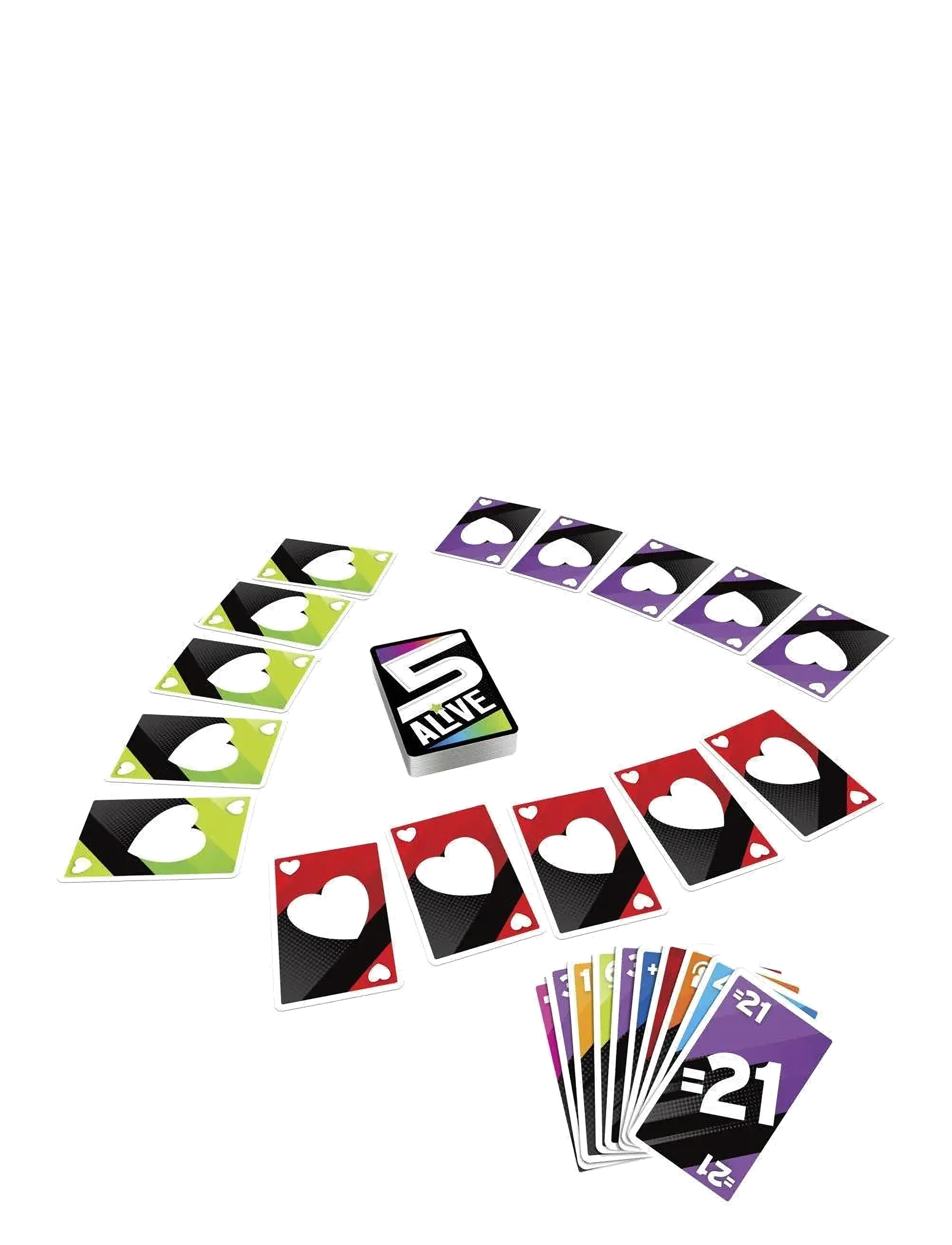Hasbro Gaming - F4205 5 Alive Card Game Collectible - korttipelit - multi coloured - 1