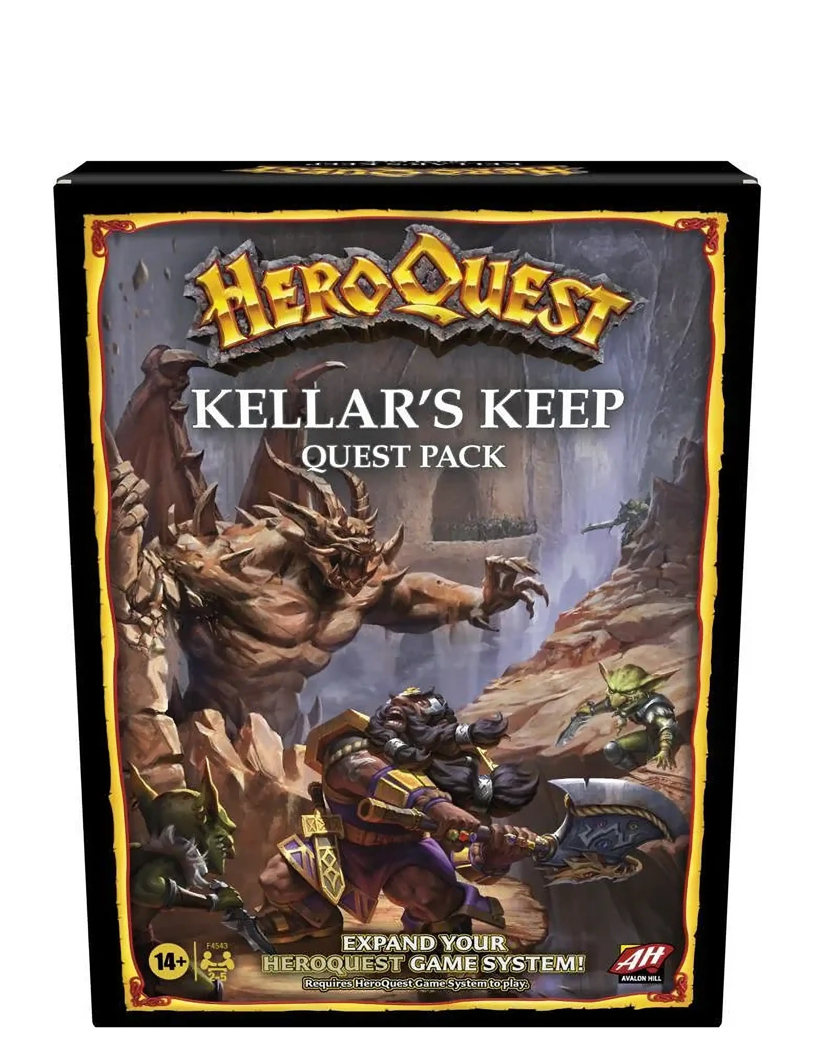 Hasbro Gaming Avalon Hill HeroQuest Kellar's Keep Expansion - Spil - MULTICOLOR / multi