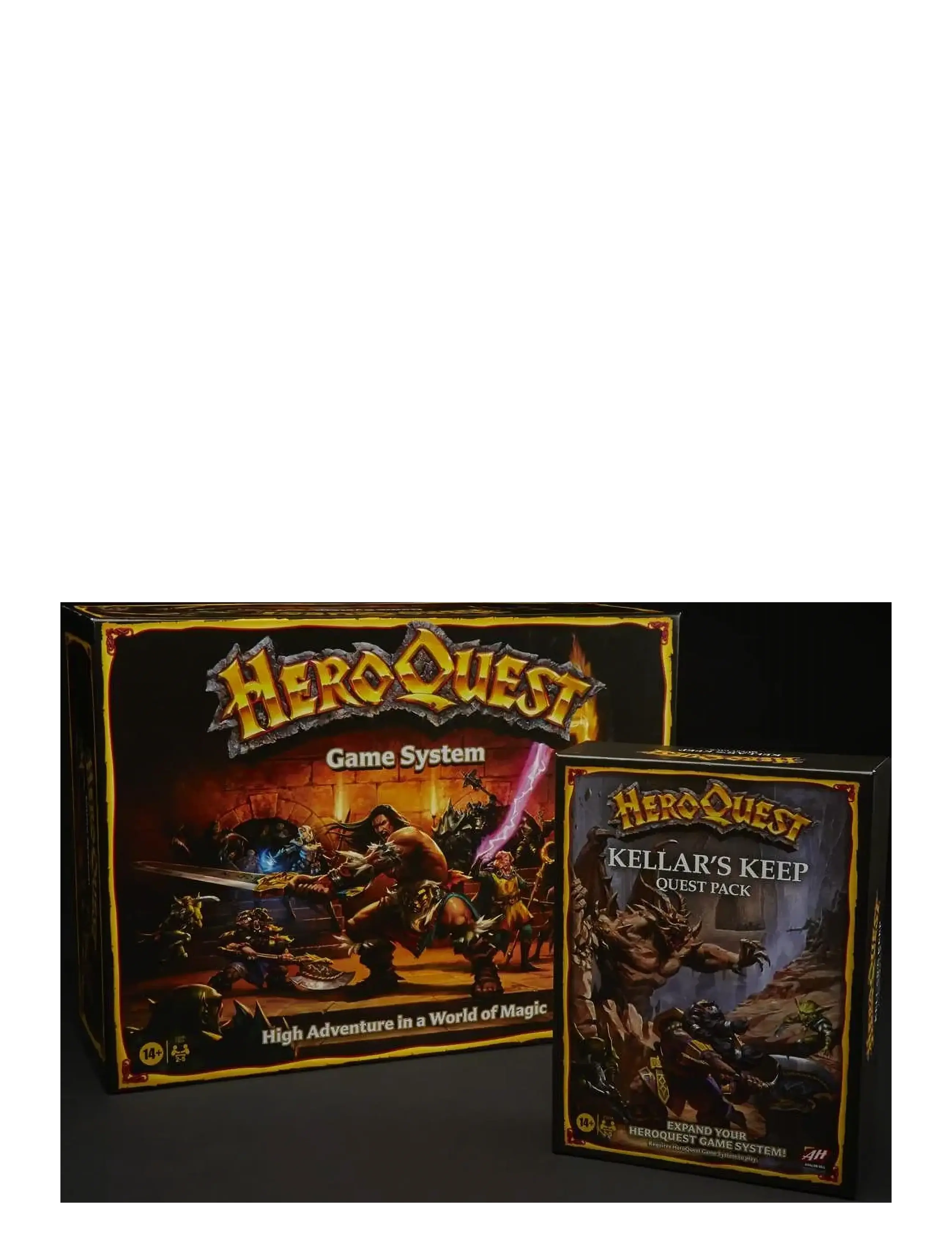 Hasbro Gaming - Avalon Hill HeroQuest Kellar's Keep Expansion - brädspel - multicolor - 3