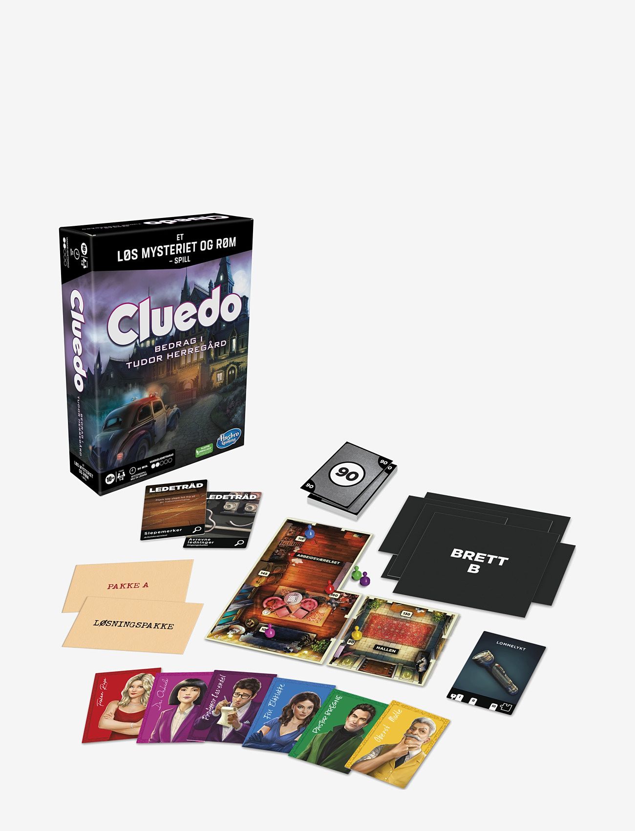 Hasbro Gaming - board/card game 90 min Detective - board games - multi-color - 3