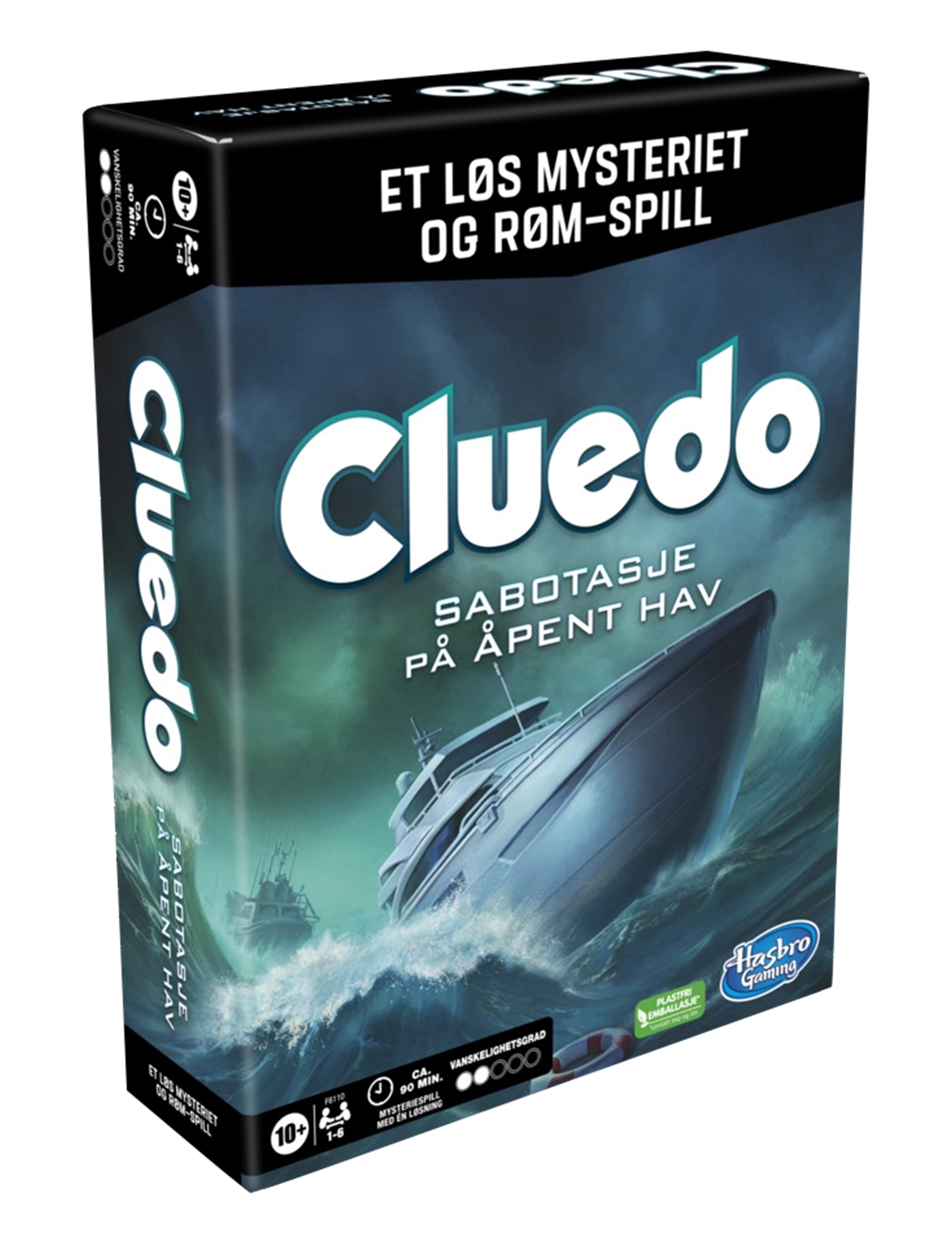 Hasbro Gaming Cluedo Clue Sabotage on the High Seas, An Escape & Solve Mystery Game, Board Game for Ages 10+ - Hasbro Gaming - MULTI COLOURED / multi