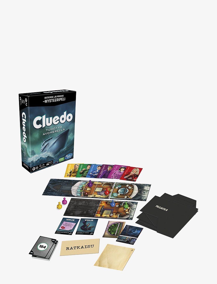 Hasbro Gaming - Clue Sabotage on the High Seas 60 min Board game Detective - board games - multi coloured - 1