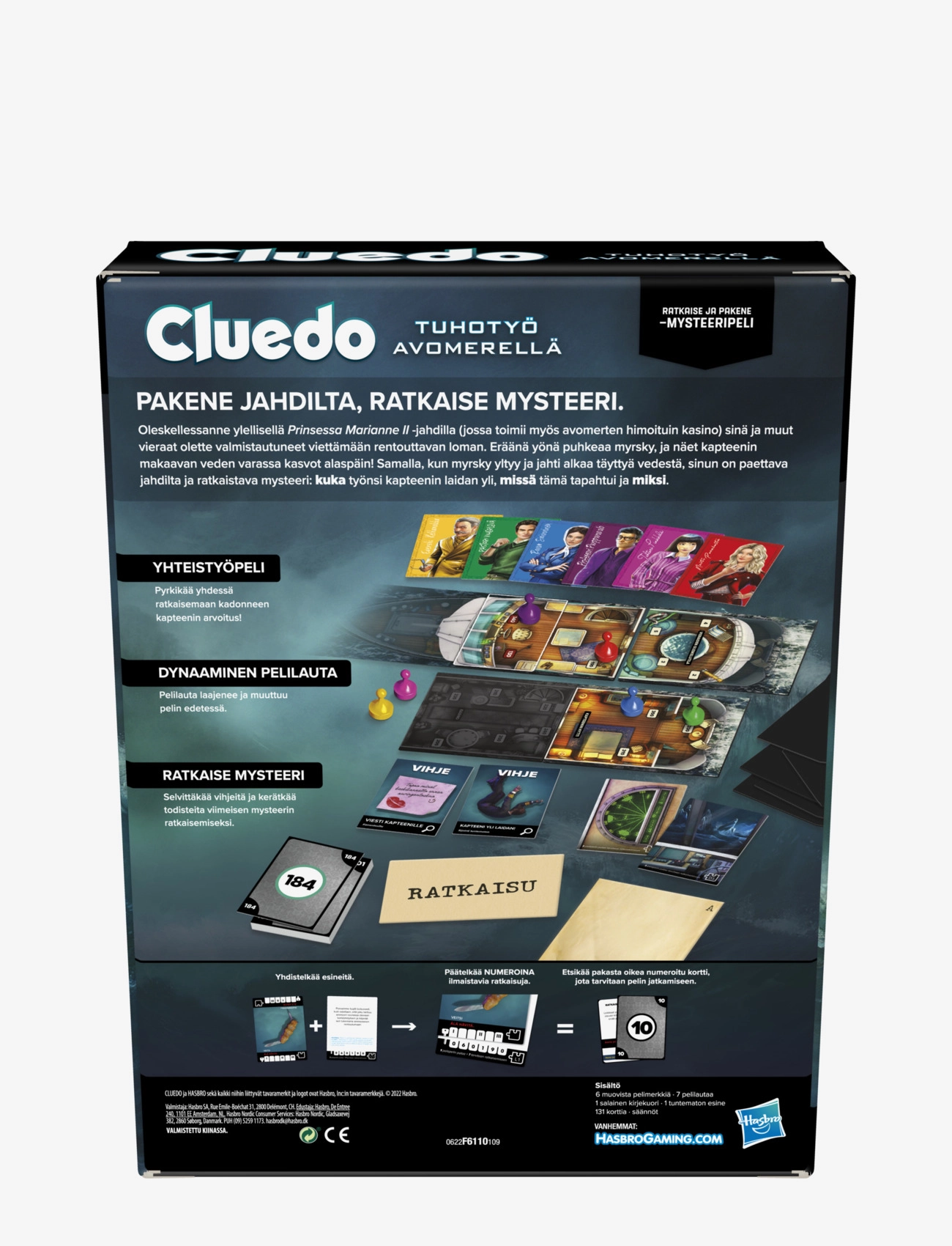 Hasbro Gaming - Clue Sabotage on the High Seas 60 min Board game Detective - lautapelit - multi coloured - 3