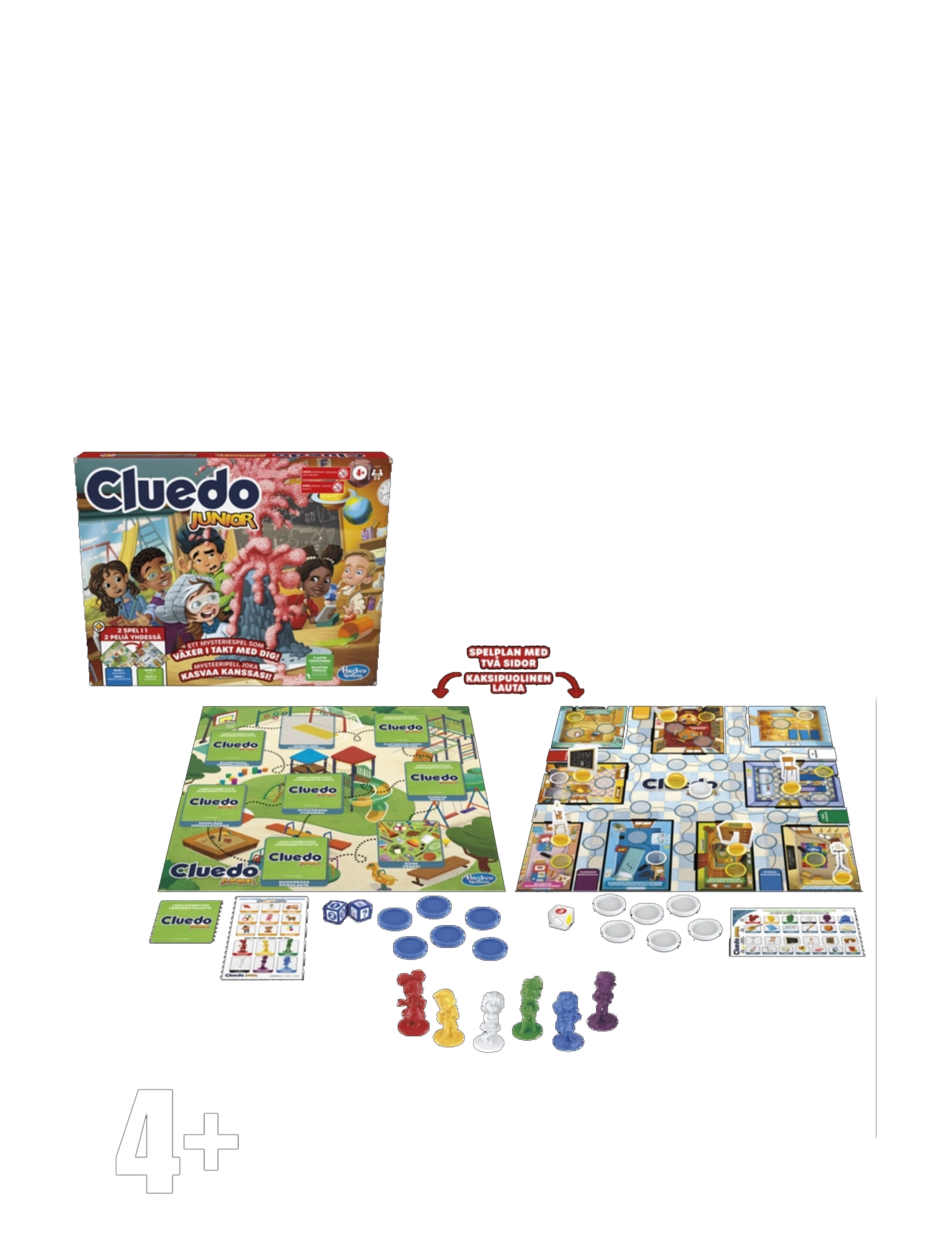 Hasbro Gaming Cluedo Junior - Brætspil - MULTI COLOURED / multi