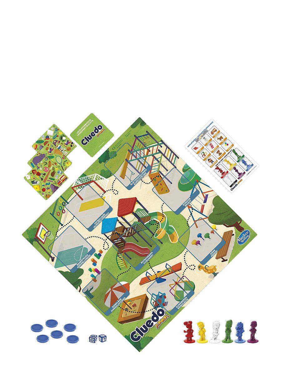 Hasbro Gaming - Cluedo Junior - board games - multi coloured - 3