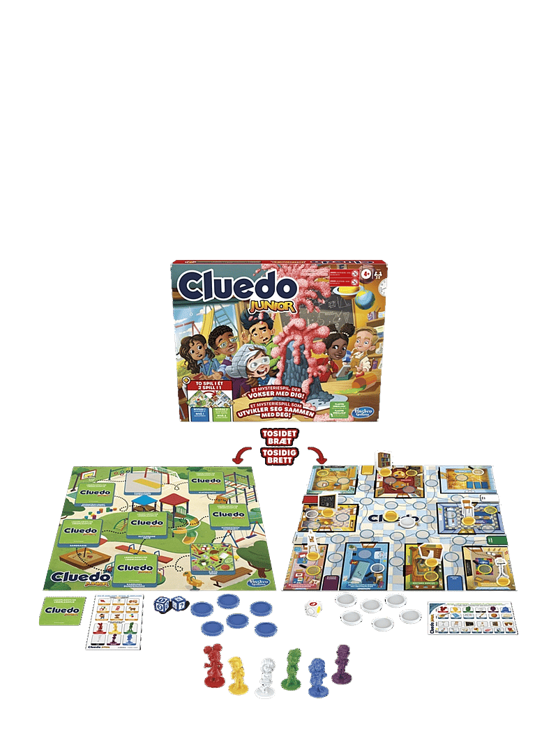 Hasbro Gaming - Cluedo Junior - board games - multi coloured - 0