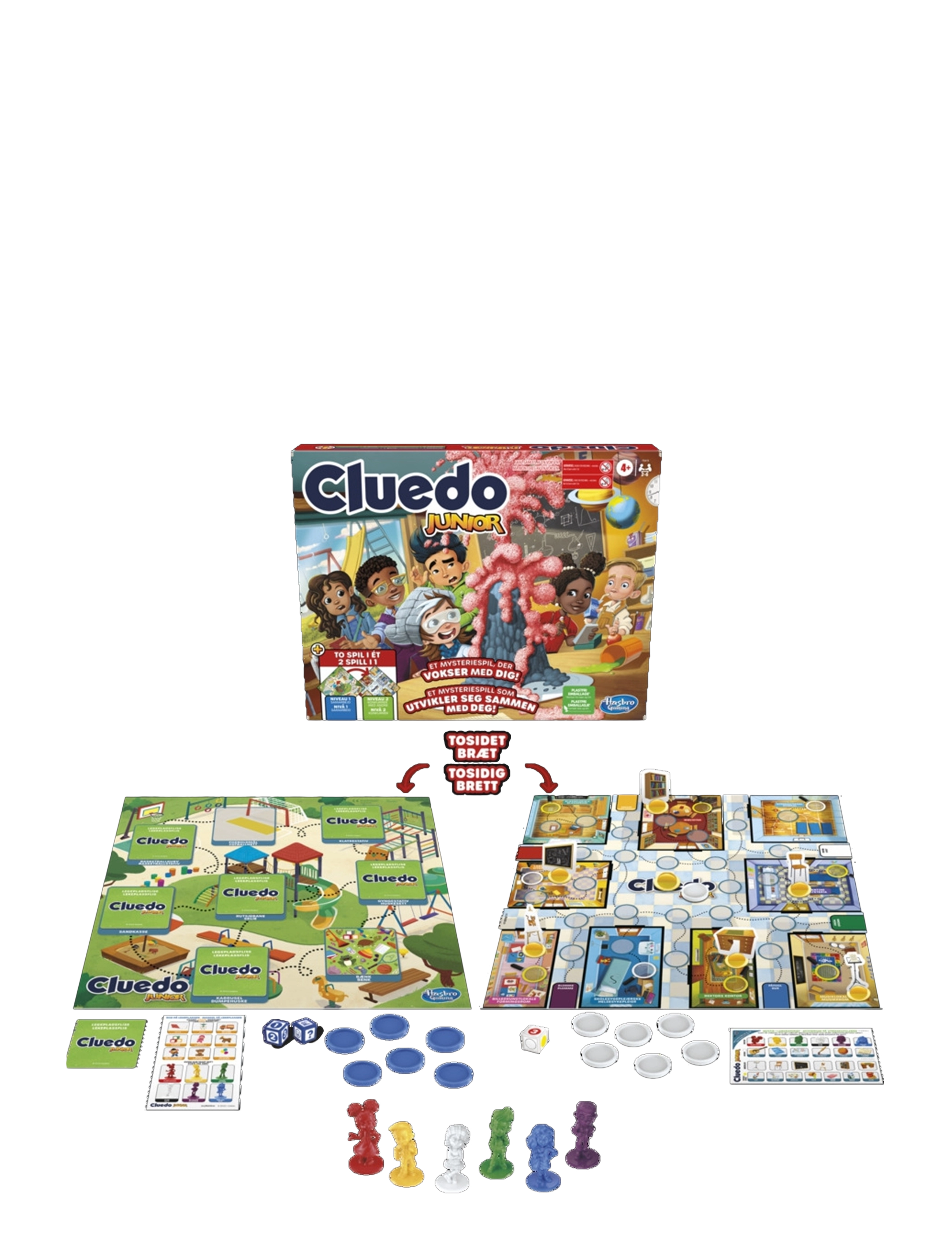 Hasbro Gaming Cluedo Junior - App deal - MULTI COLOURED / multi