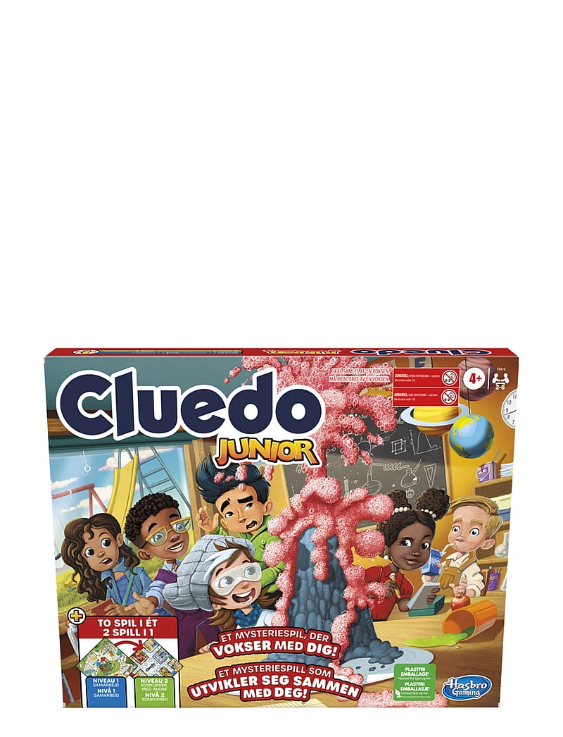 Hasbro Gaming - Cluedo Junior - board games - multi coloured - 1