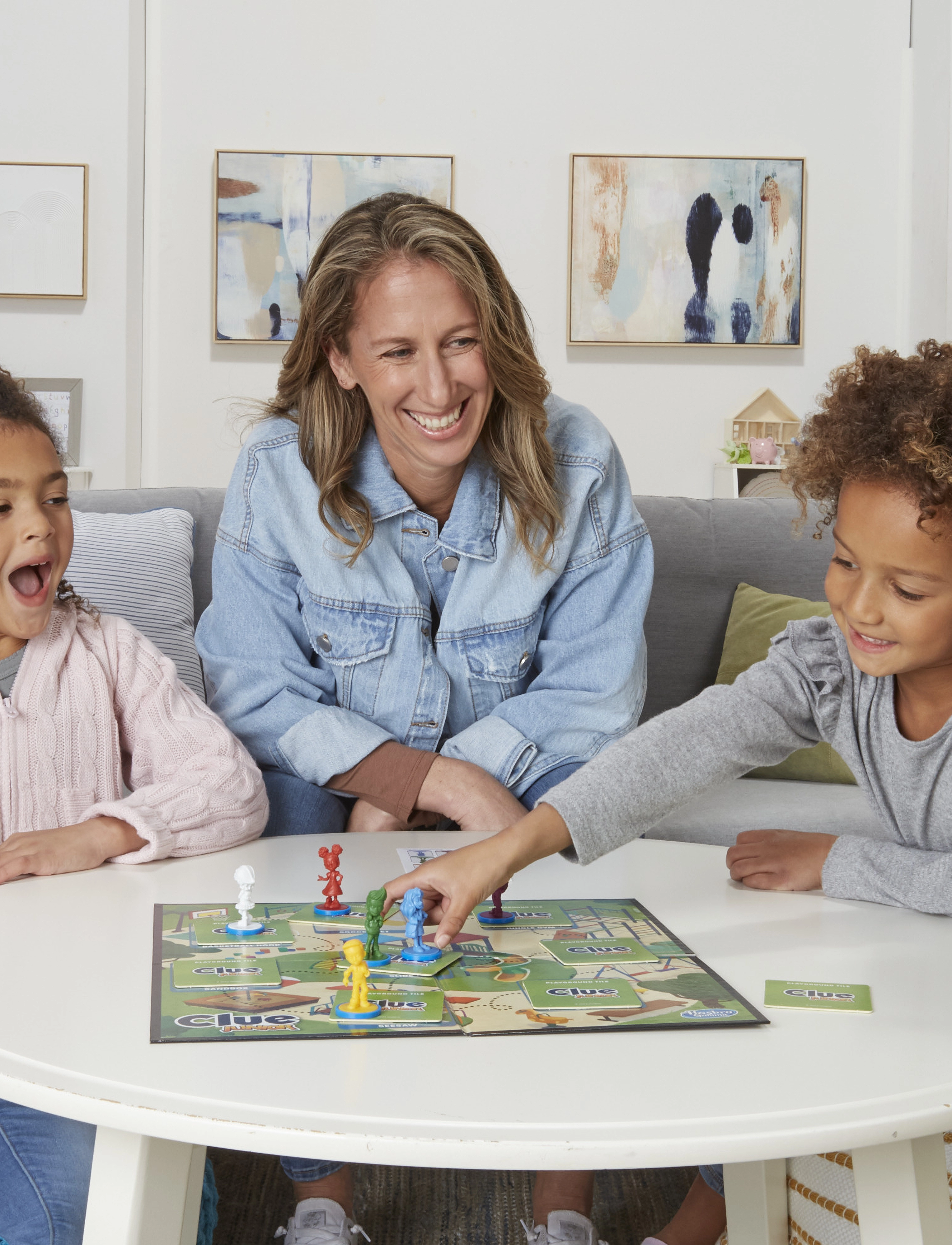 Hasbro Gaming Cluedo Junior, DANISH/NORWEGIAN, Multi/patterned, Spil > Brætspil, Børn