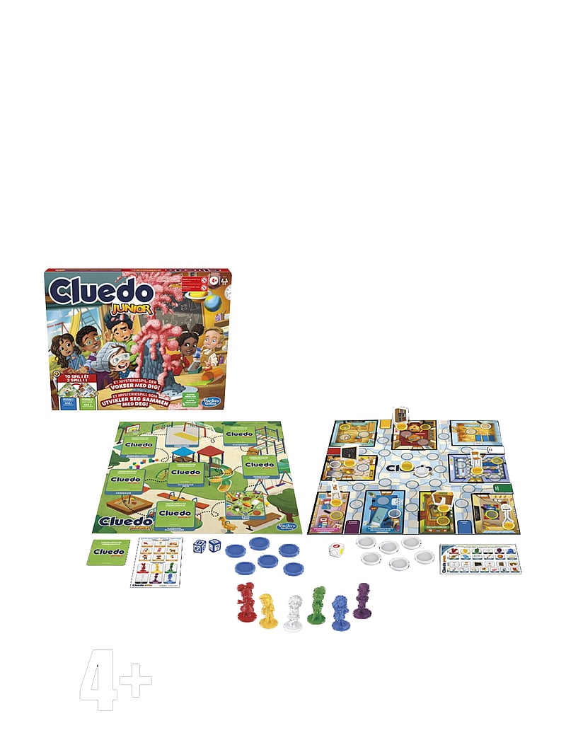 Hasbro Gaming - Cluedo Junior - board games - multi coloured - 2