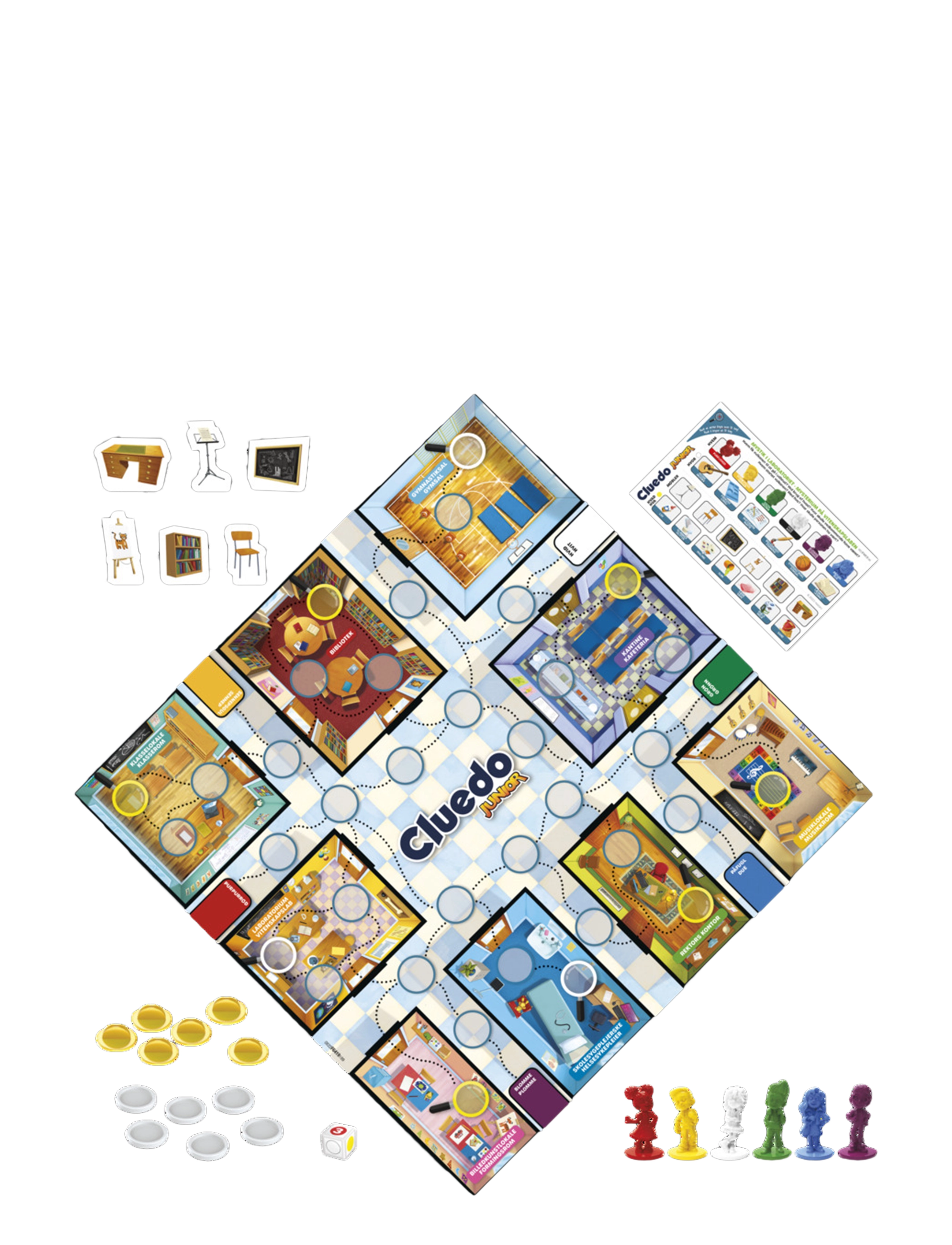 Hasbro Gaming - Cluedo Junior - lautapelit - multi coloured - 3