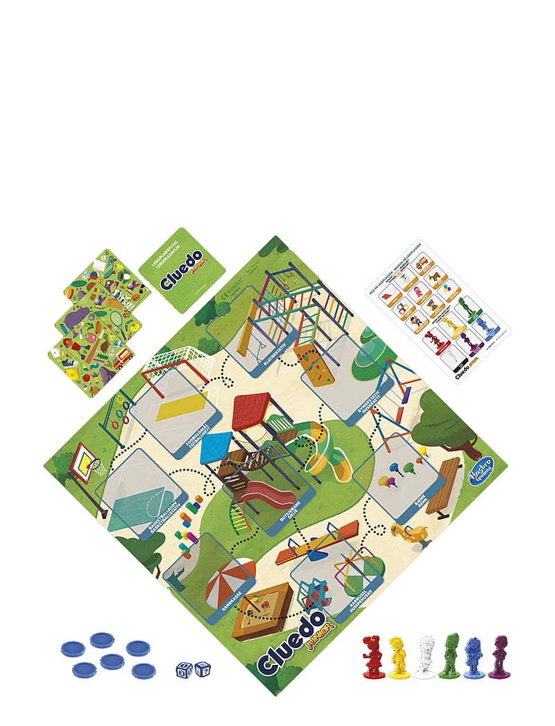 Hasbro Gaming - Cluedo Junior - board games - multi coloured - 4