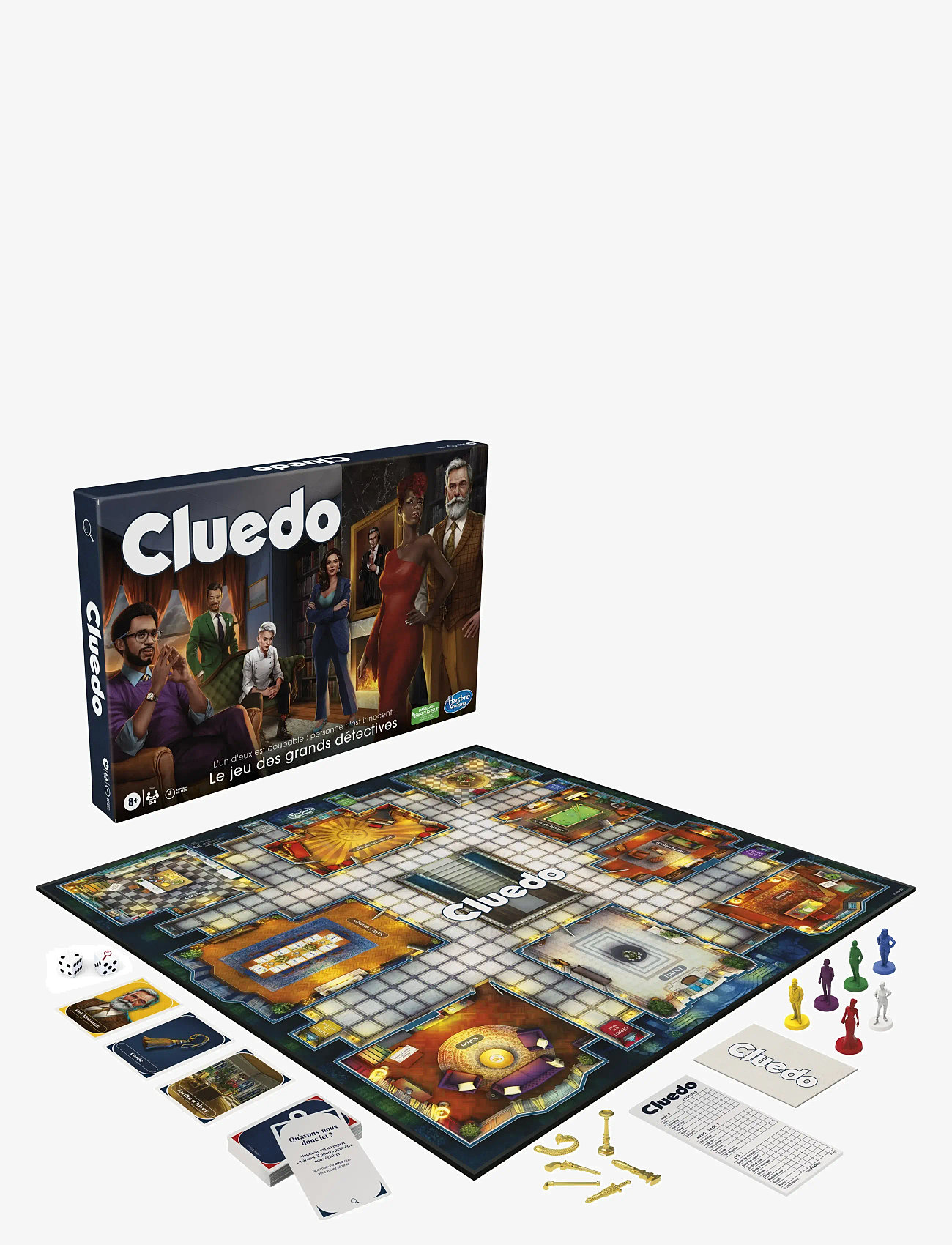 Hasbro Gaming - Cluedo 45 min Board game Detective - brætspil - multi coloured - 5
