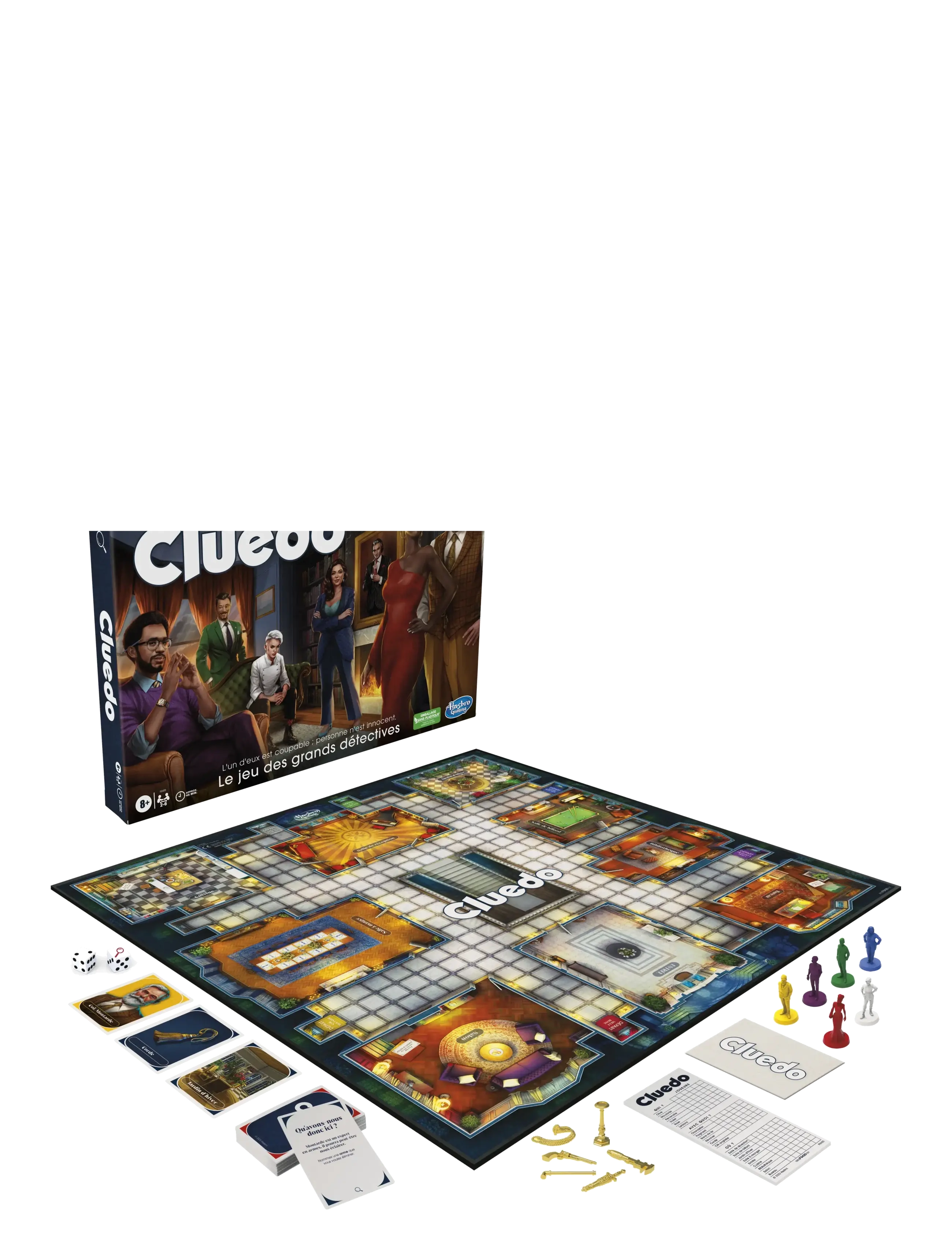 Hasbro Gaming - Cluedo 45 min Board game Detective - brætspil - multi coloured - 5