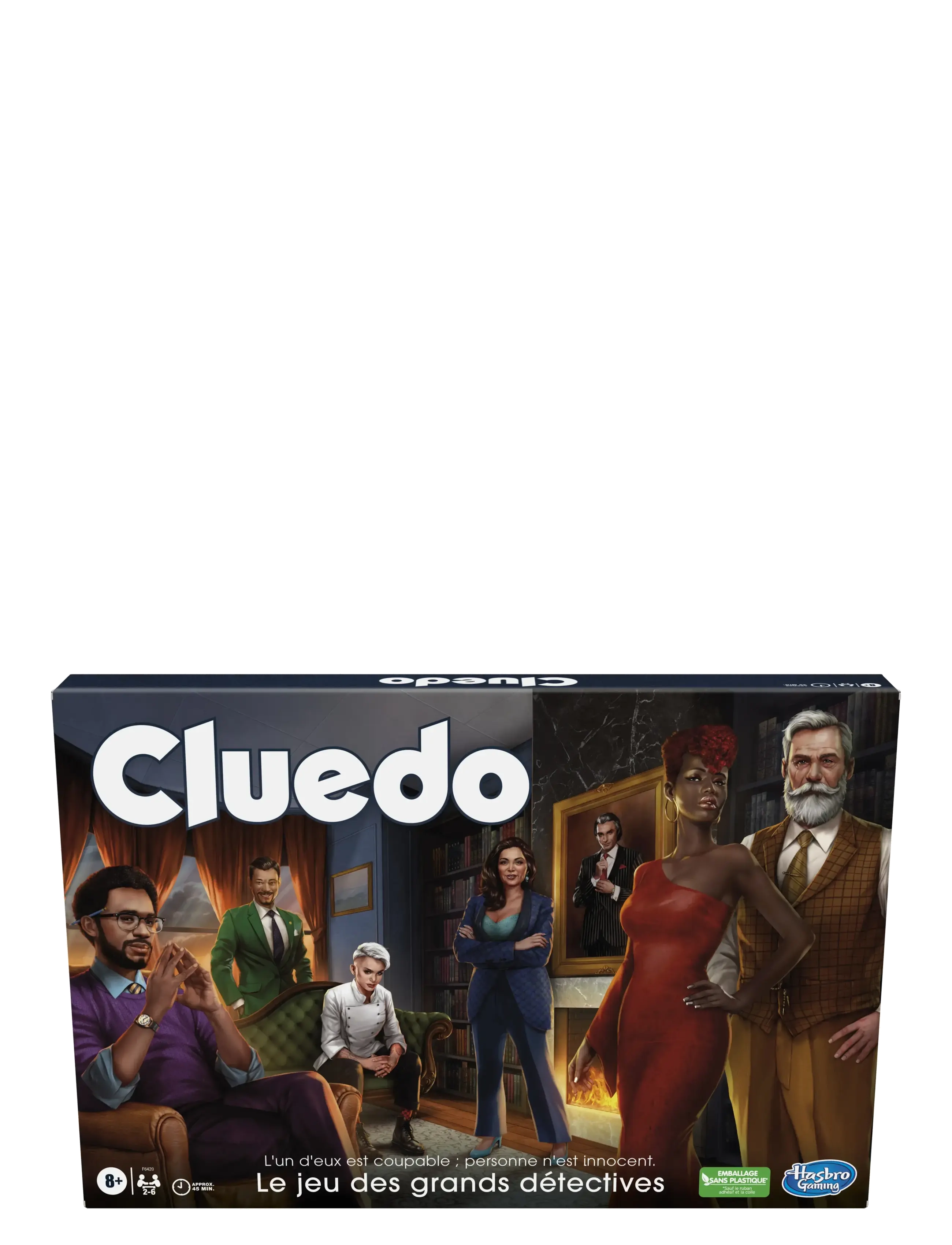 Hasbro Gaming Cluedo 45 Min Board Game Detective, DANISH, Multi/patterned, Spil > Brætspil, Børn