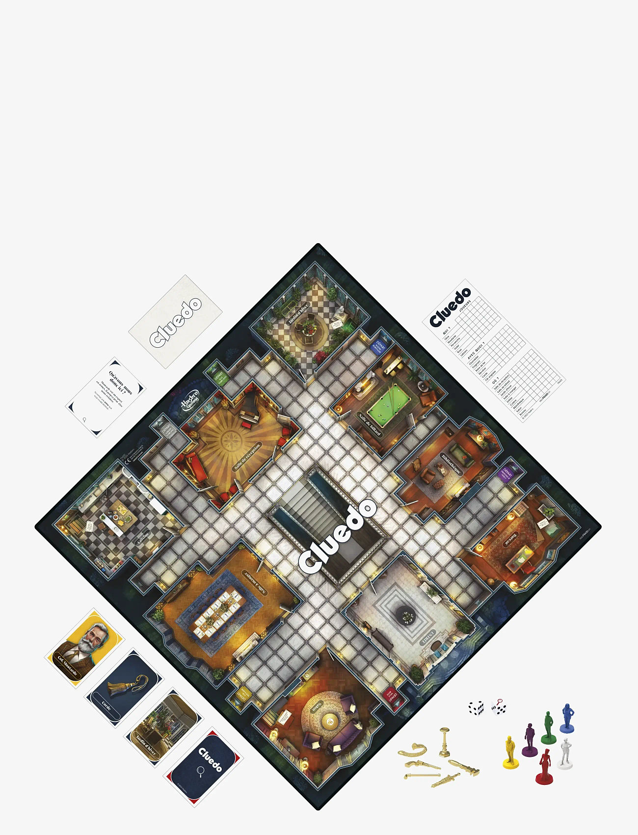 Hasbro Gaming - Cluedo 45 min Board game Detective - brætspil - multi coloured - 4