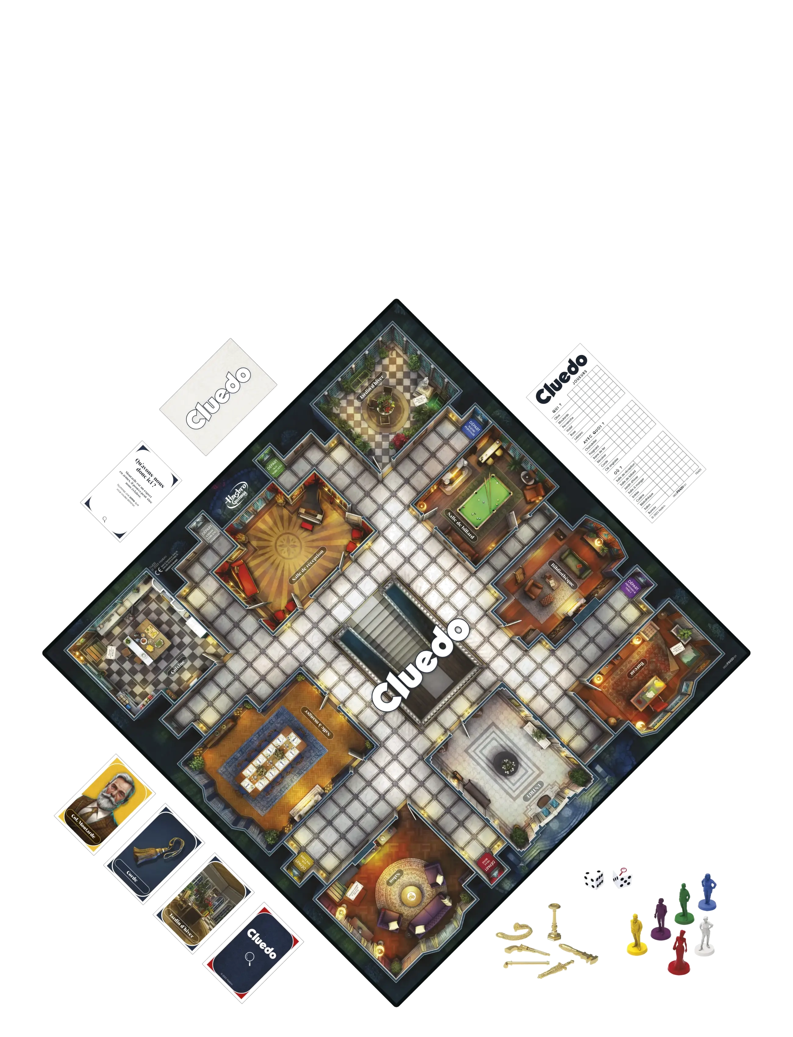 Hasbro Gaming - Cluedo 45 min Board game Detective - lautapelit - multi coloured - 3