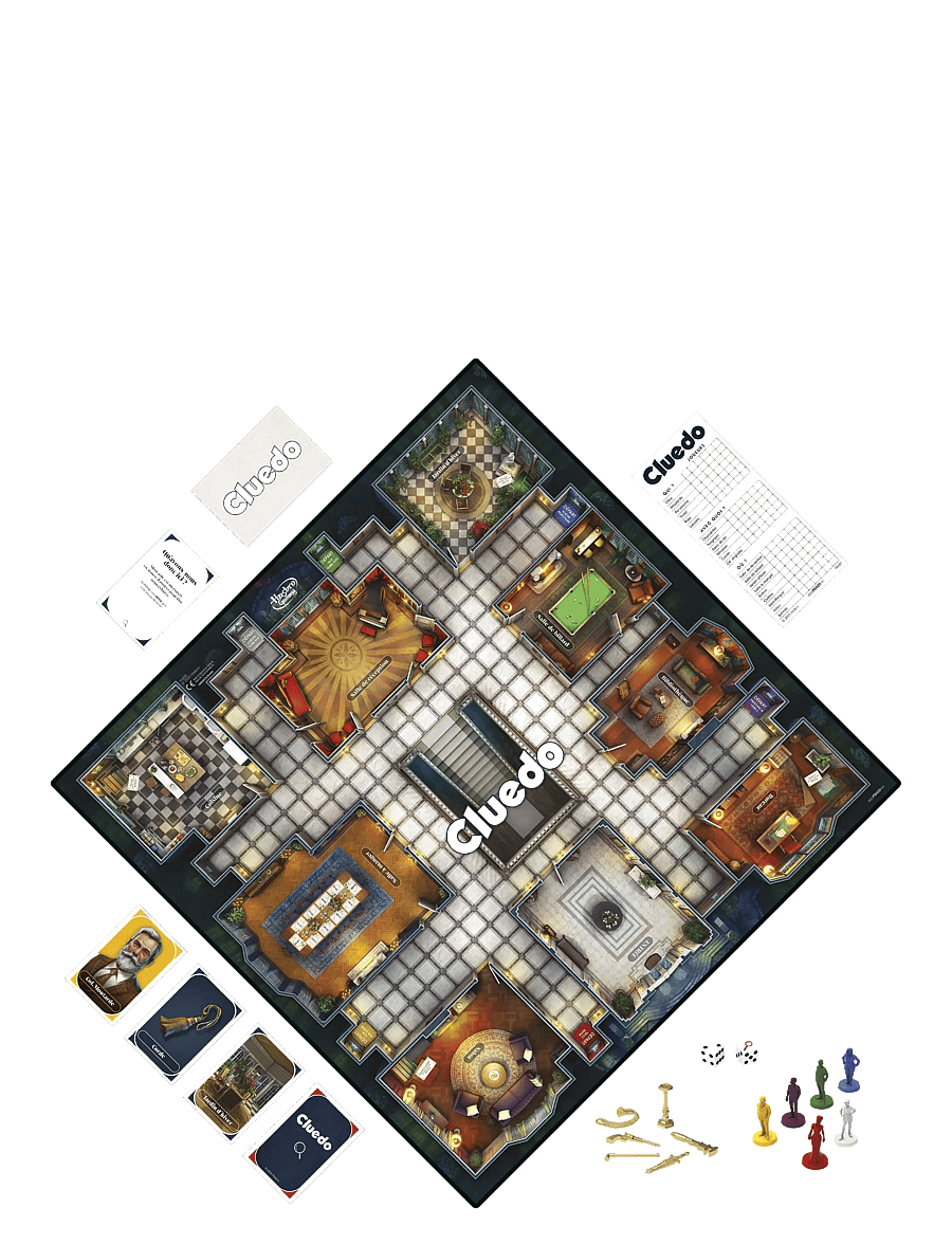 Hasbro Gaming - Cluedo 45 min Board game Detective - brädspel - multi coloured - 4