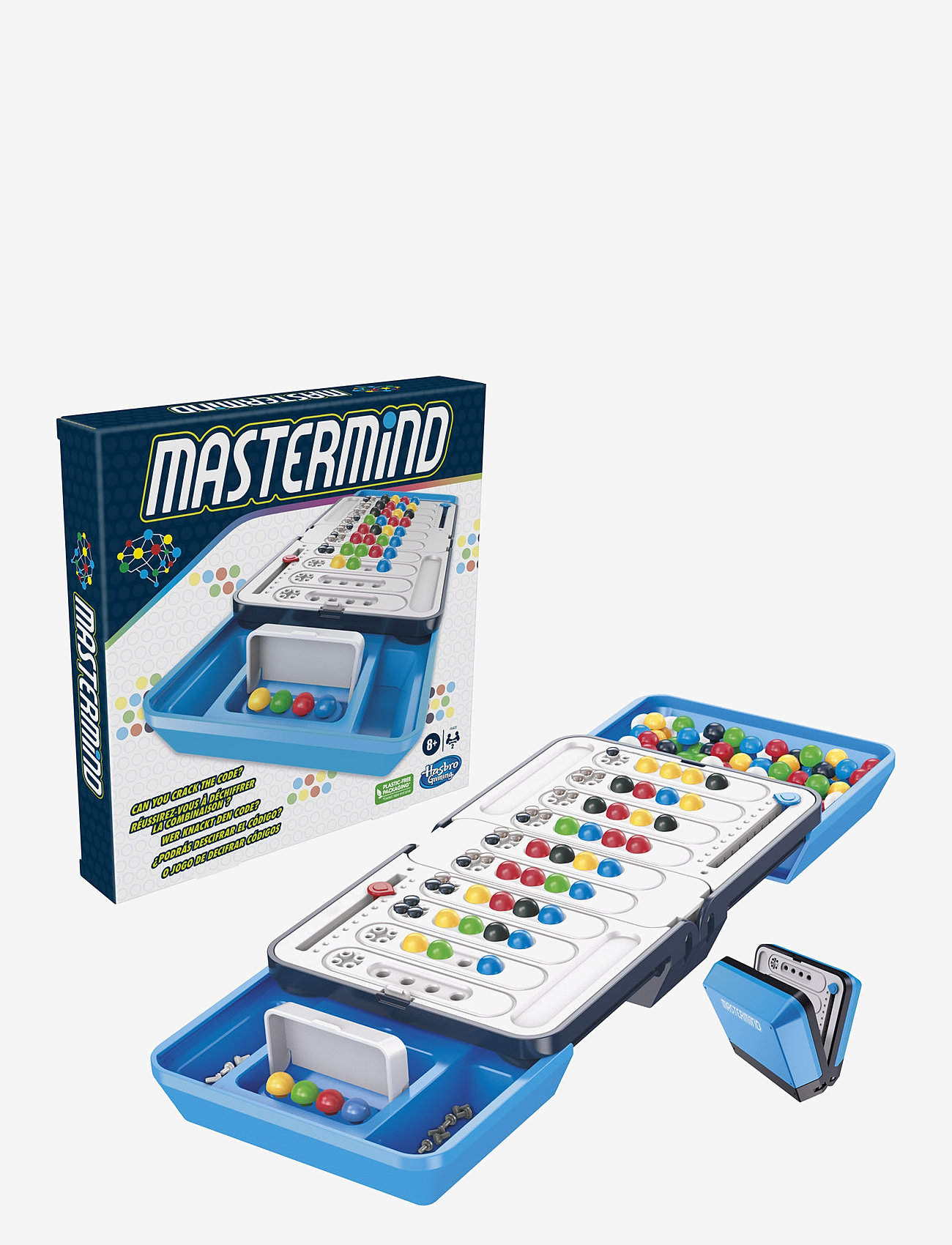 Wooden Mastermind Board Game: Fun Code-breaking Challenge Game. A Gift