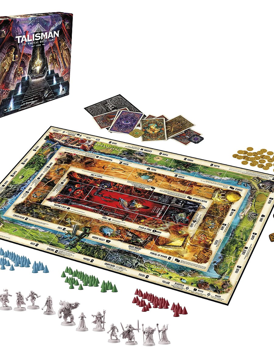 Hasbro Gaming - Talisman: The Magical Quest Game Board game Strategy - brädspel - multicolor - 0