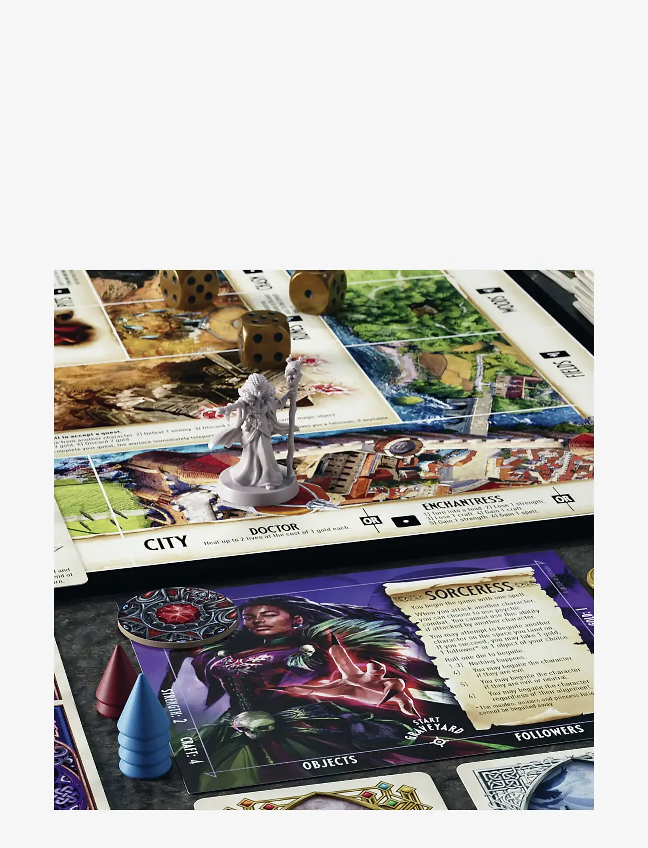 Hasbro Gaming - Talisman: The Magical Quest Game Board game Strategy - brætspil - multicolor - 4