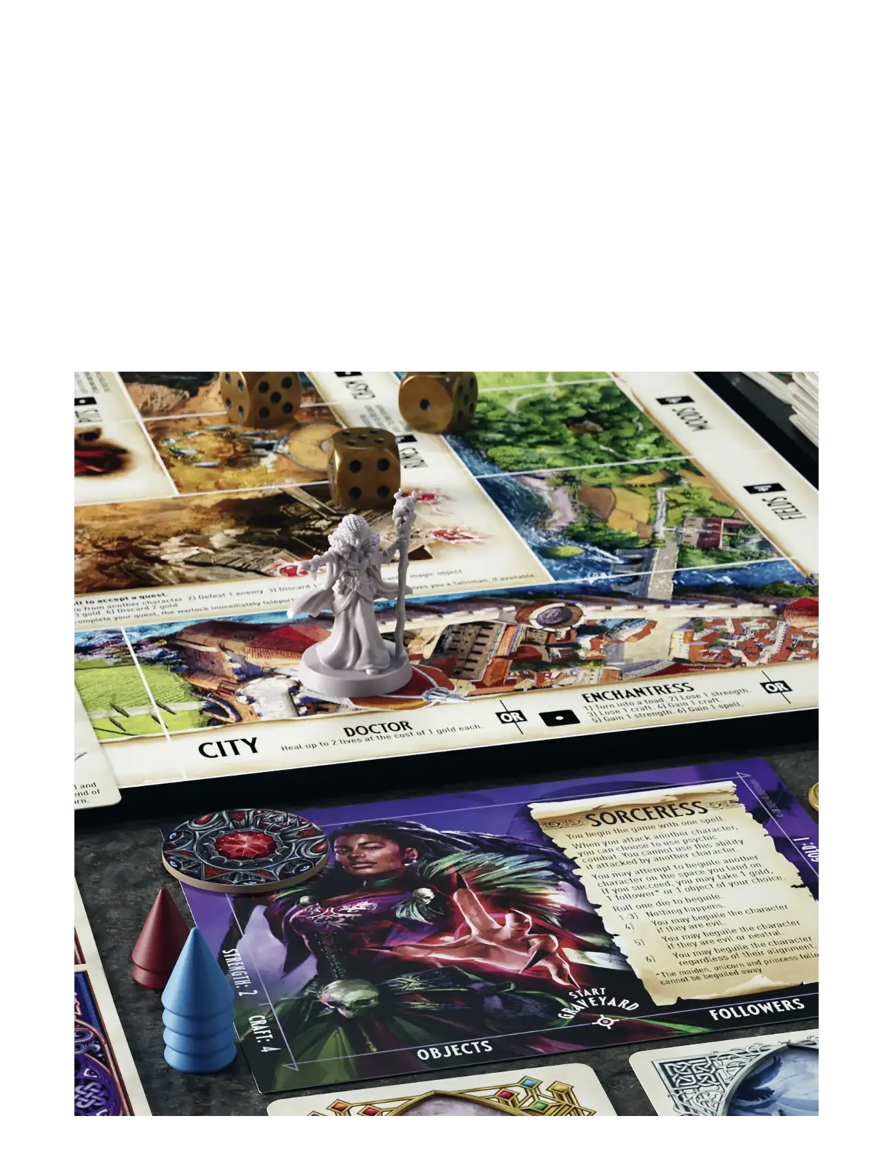 Hasbro Gaming - Talisman: The Magical Quest Game Board game Strategy - brætspil - multicolor - 4