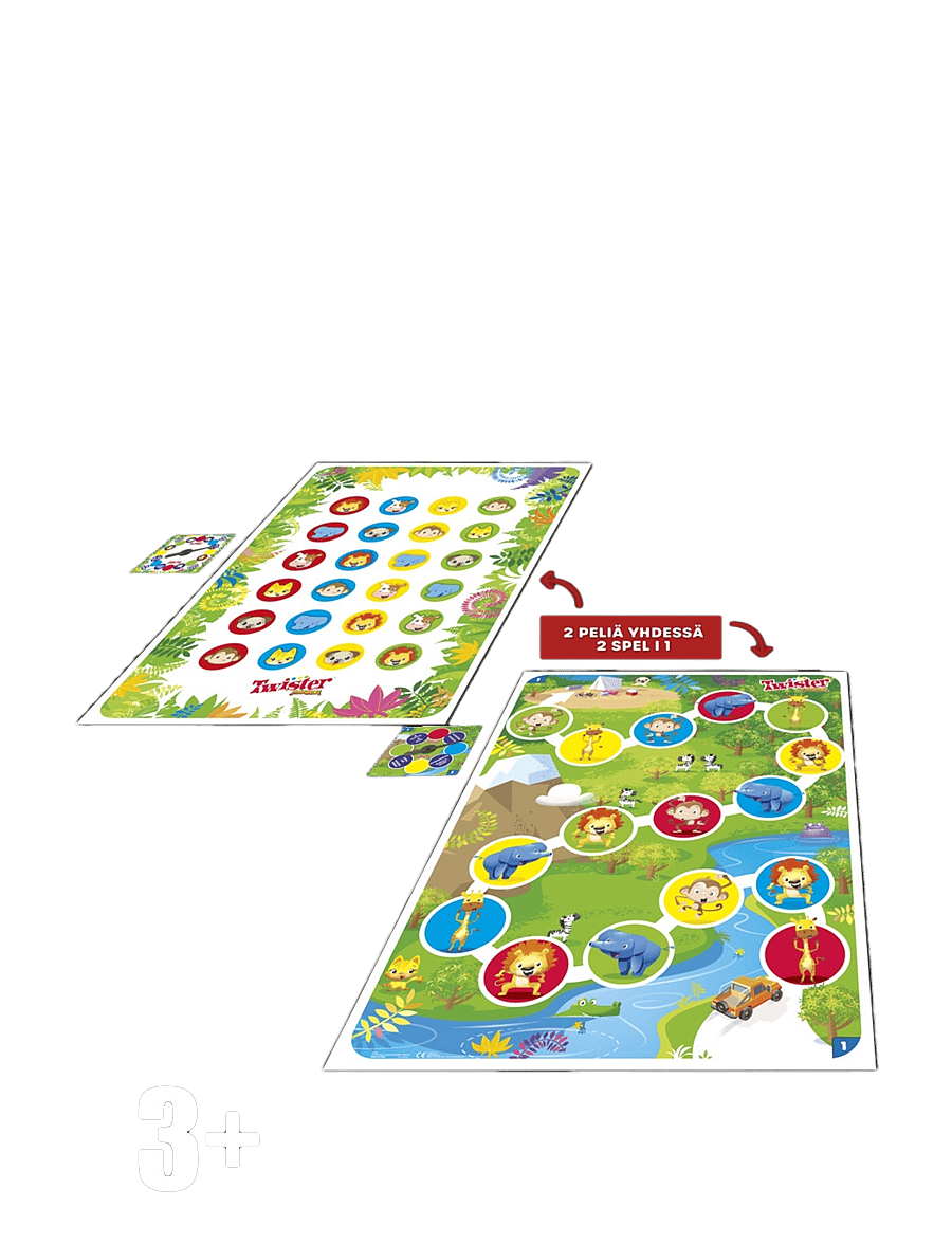 Hasbro Gaming - Twister Junior Game - brädspel - multi coloured - 1
