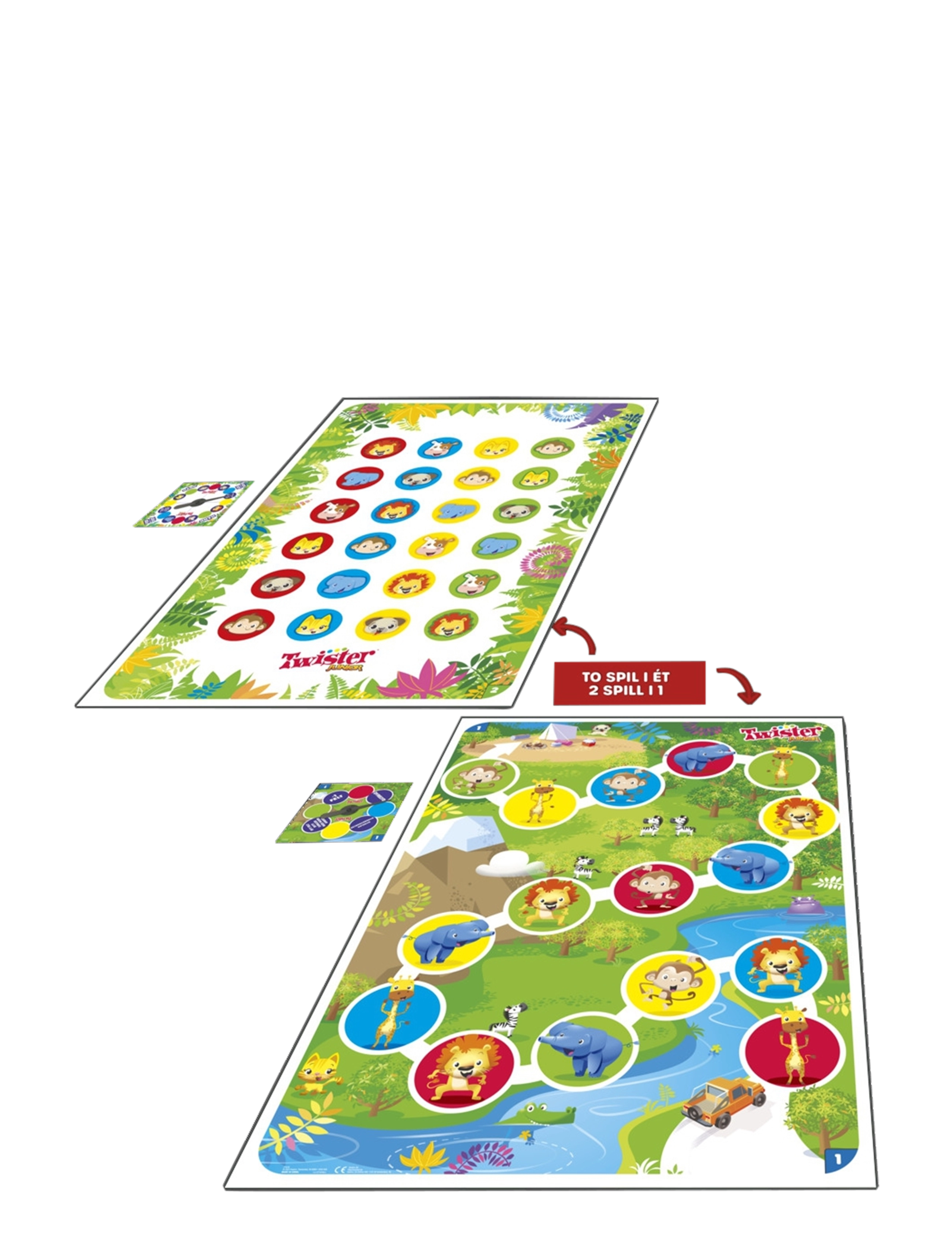 Hasbro Gaming Twister Junior Game - App deal - MULTI COLOURED / multi