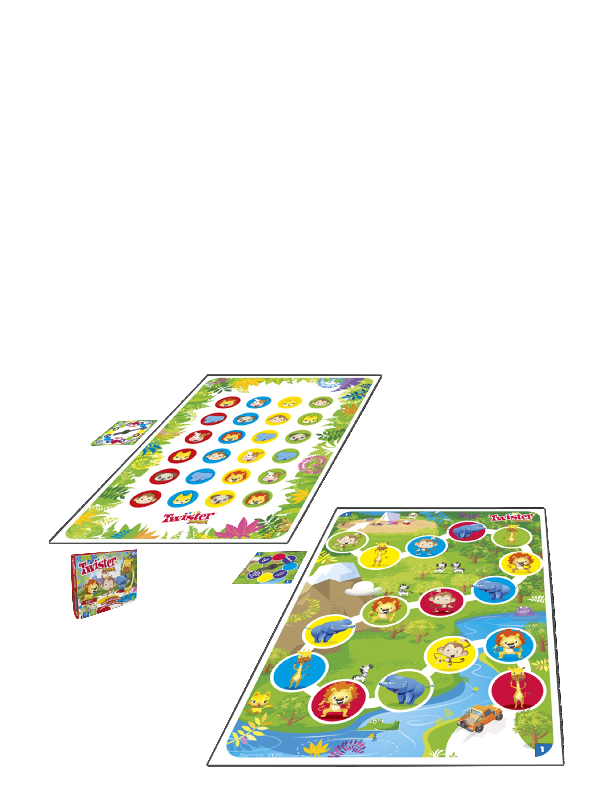 Hasbro Gaming - Twister Junior Game - brætspil - multi coloured - 3